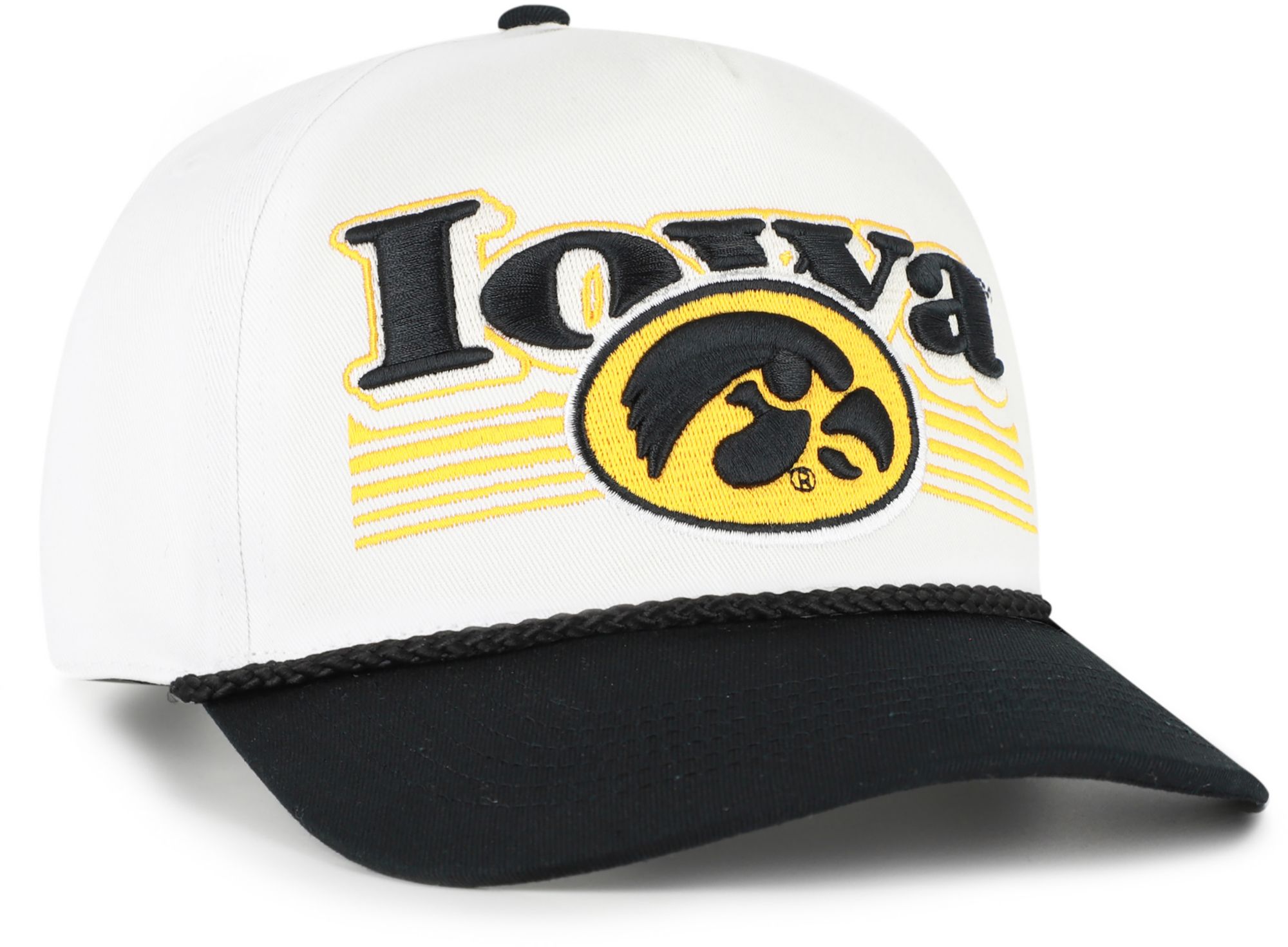'47 Adult Iowa Hawkeyes Sandstone Script Fade Hitch Adjustable Hat product image