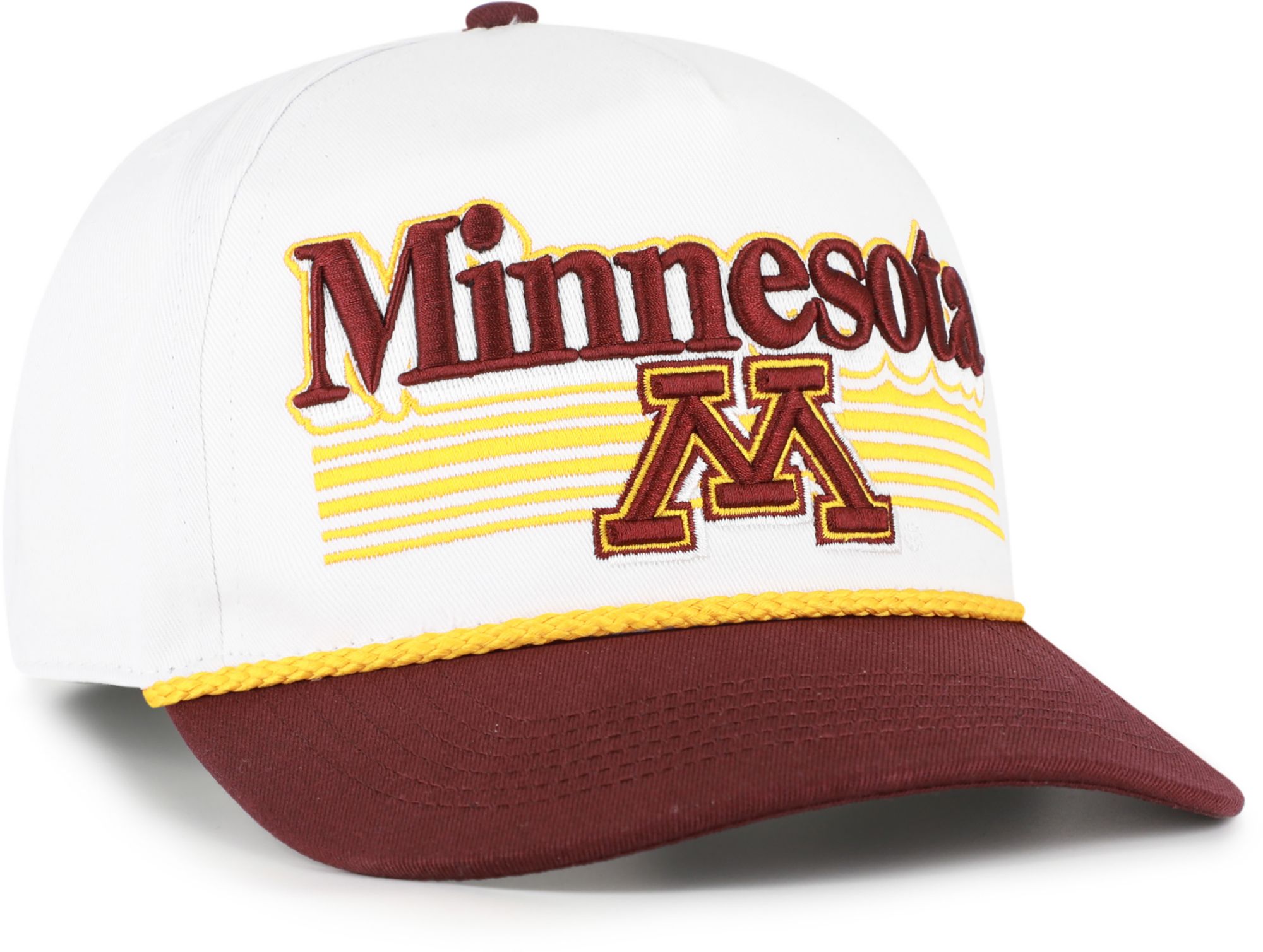 '47 Adult Minnesota Golden Gophers White Script Fade Hitch Adjustable Hat product image