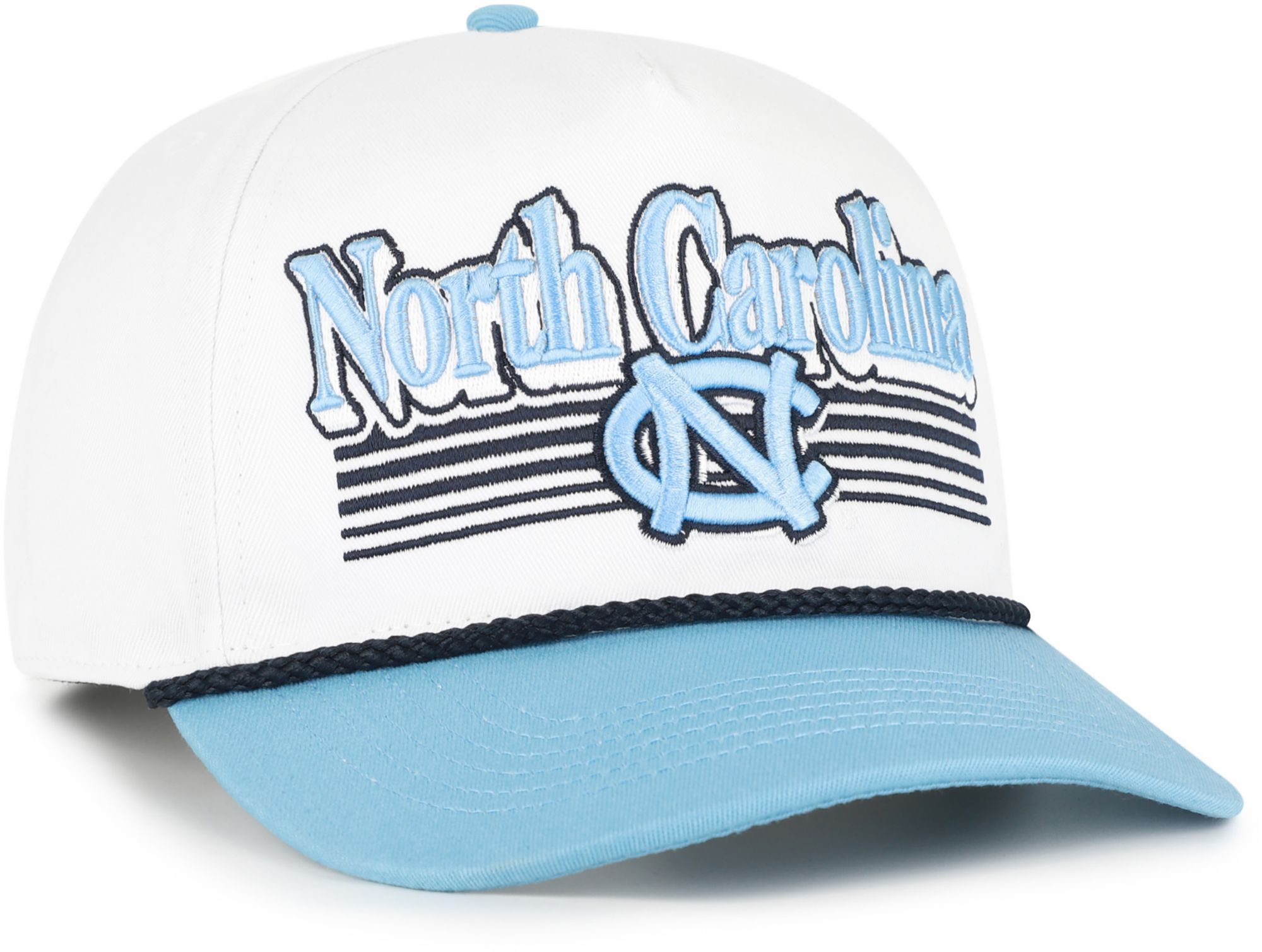 '47 Adult North Carolina Tar Heels White Script Fade Hitch Adjustable Hat product image