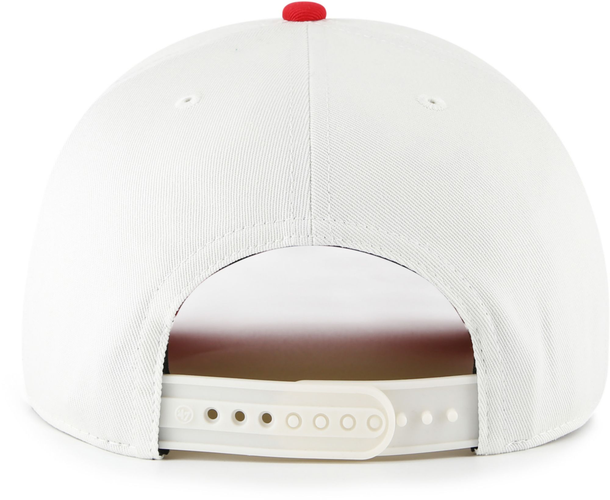 '47 Adult NC State Wolfpack White Script Fade Hitch Adjustable Hat product image