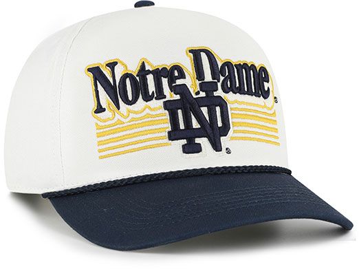 '47 Adult Notre Dame Fighting Irish Sandstone Script Fade Hitch Adjustable Hat product image