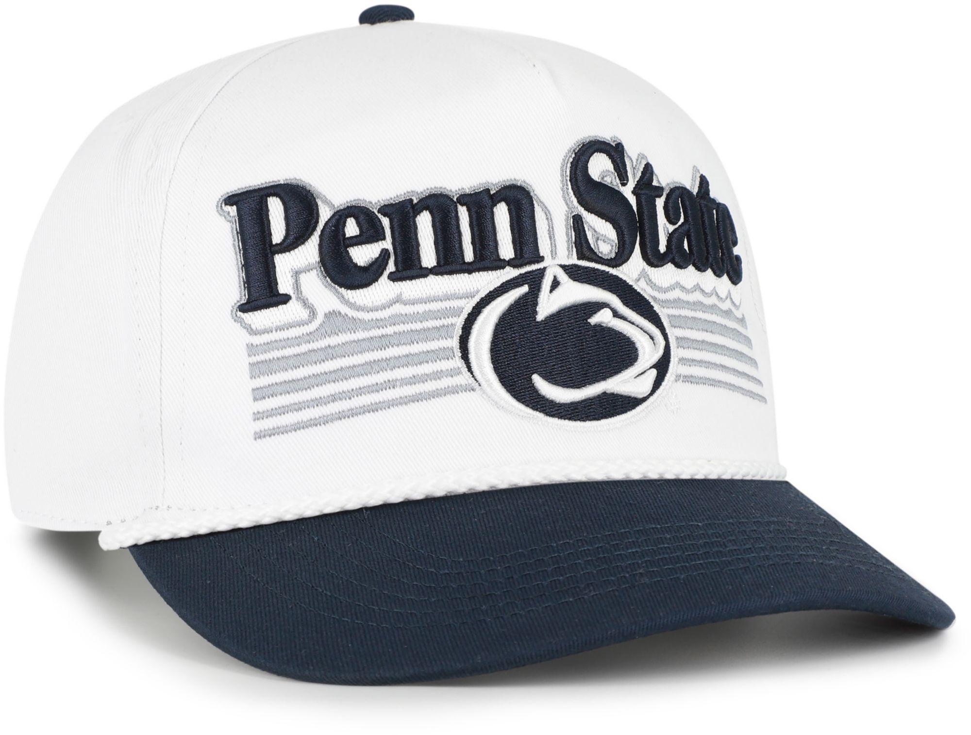 '47 Adult Penn State Nittany Lions White Script Fade Hitch Adjustable Hat product image
