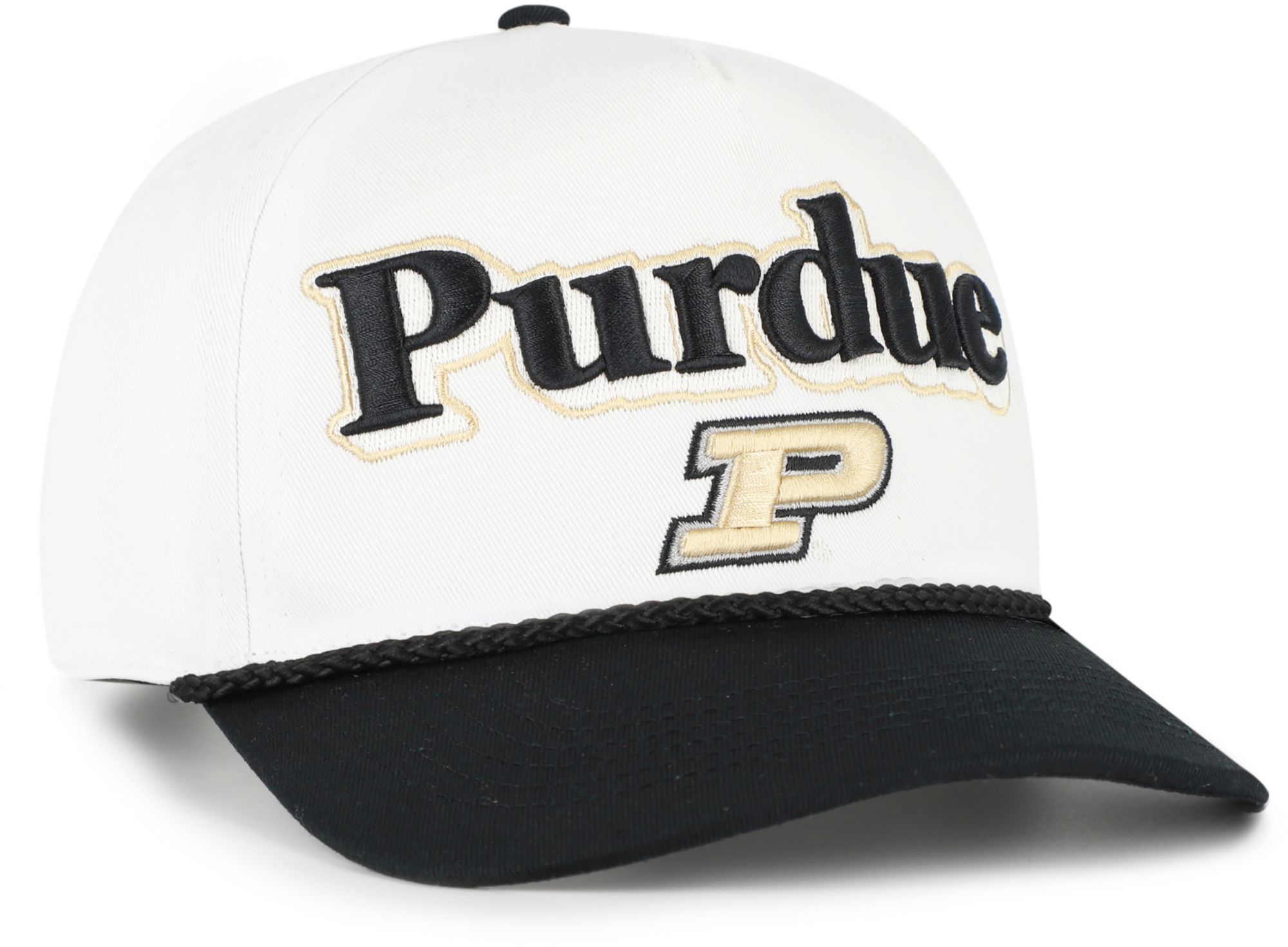 '47 Adult Purdue Boilermakers Sandstone Script Fade Hitch Adjustable Hat product image