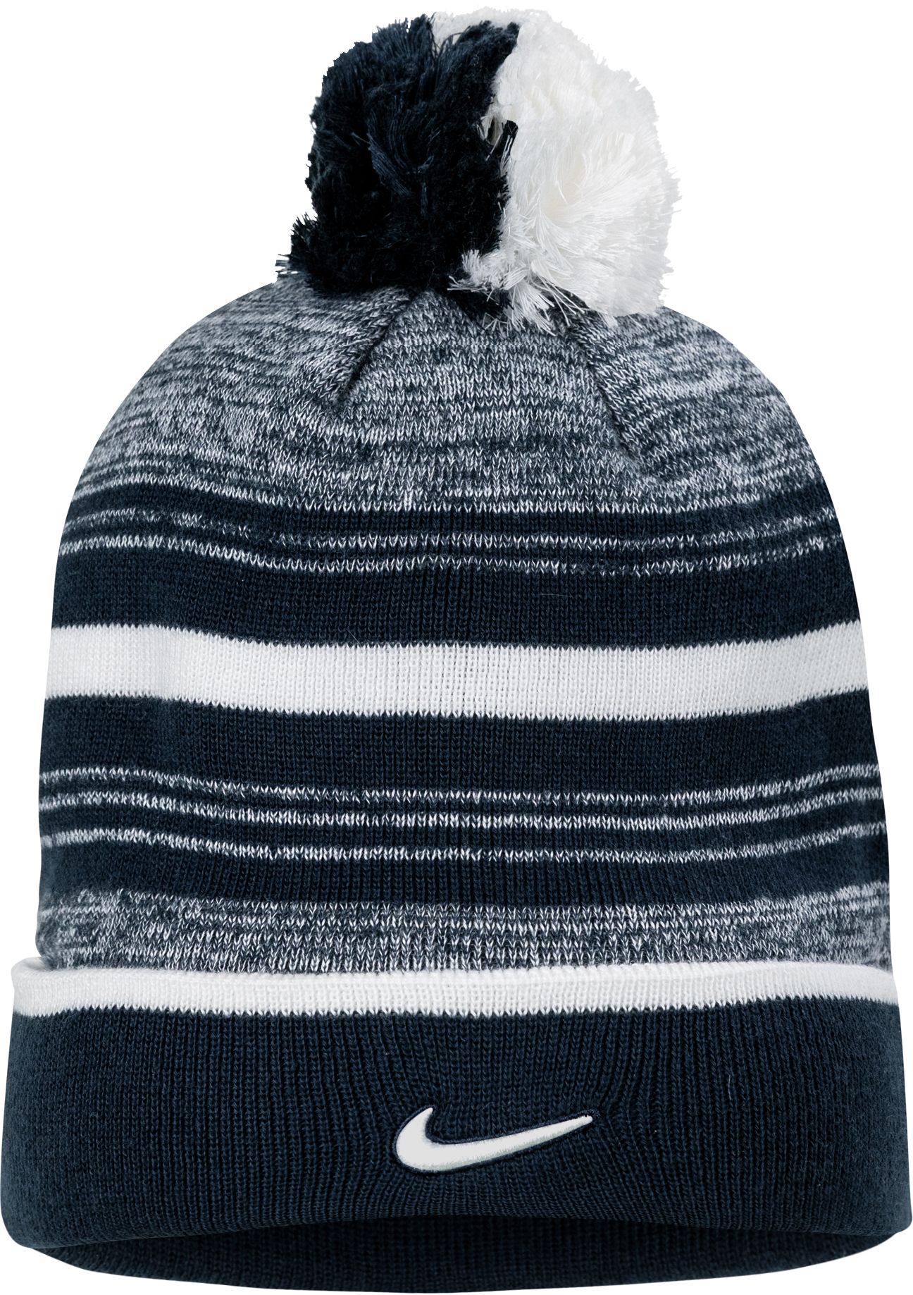 Nike Paris Saint-Germain Stripe Navy Pom Knit Beanie