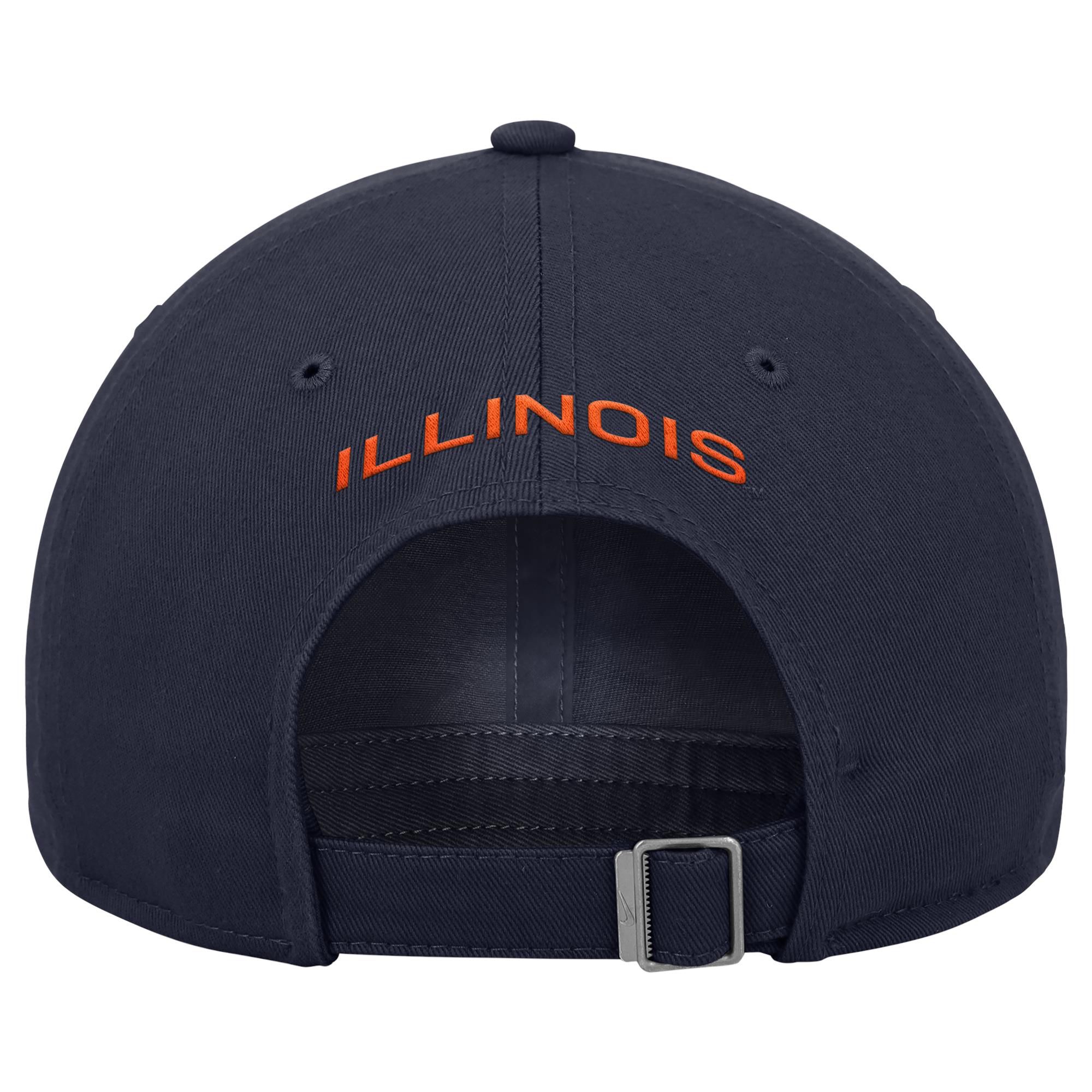 Nike Adult Illinois Fighting Illini Navy Game Day Club Cap product image