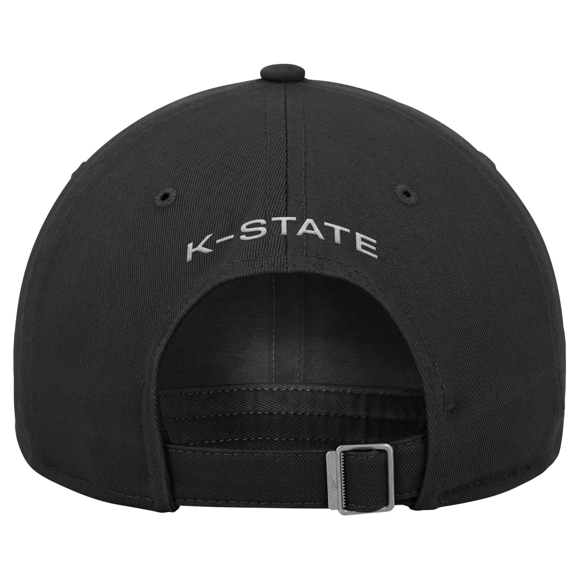 Nike Adult Kansas State Wildcats Black Game Day Club Cap product image