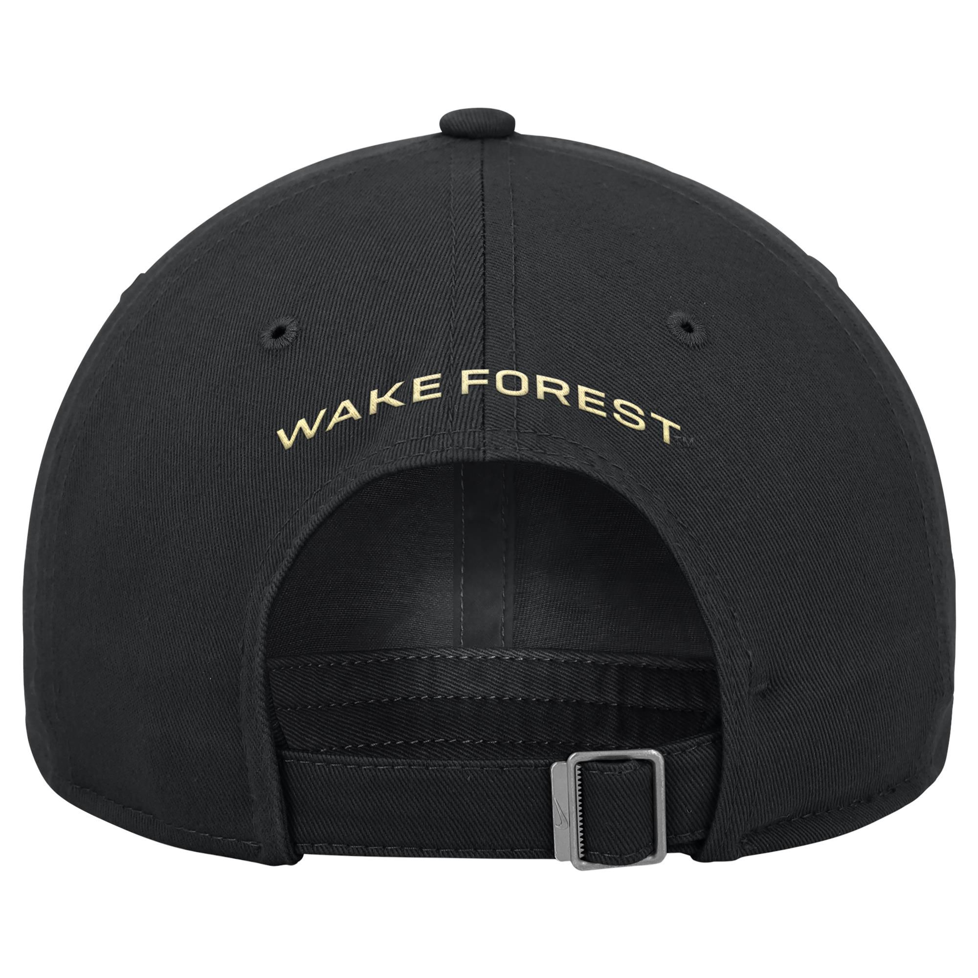 Nike Adult Wake Forest Demon Deacons Black Game Day Club Cap product image