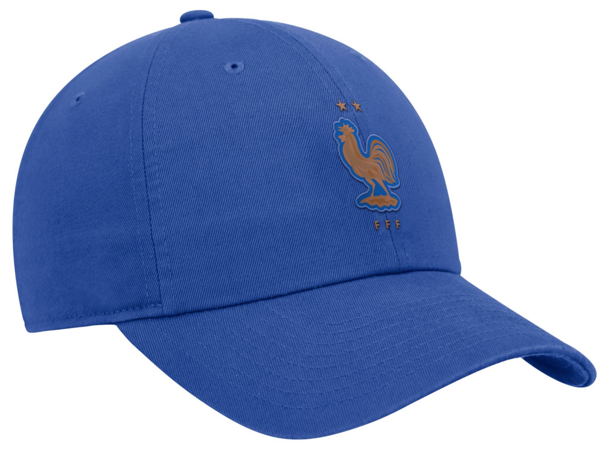 Nike Adult France 2026 Royal Blue Core Crest Adjustable Dad Hat product image
