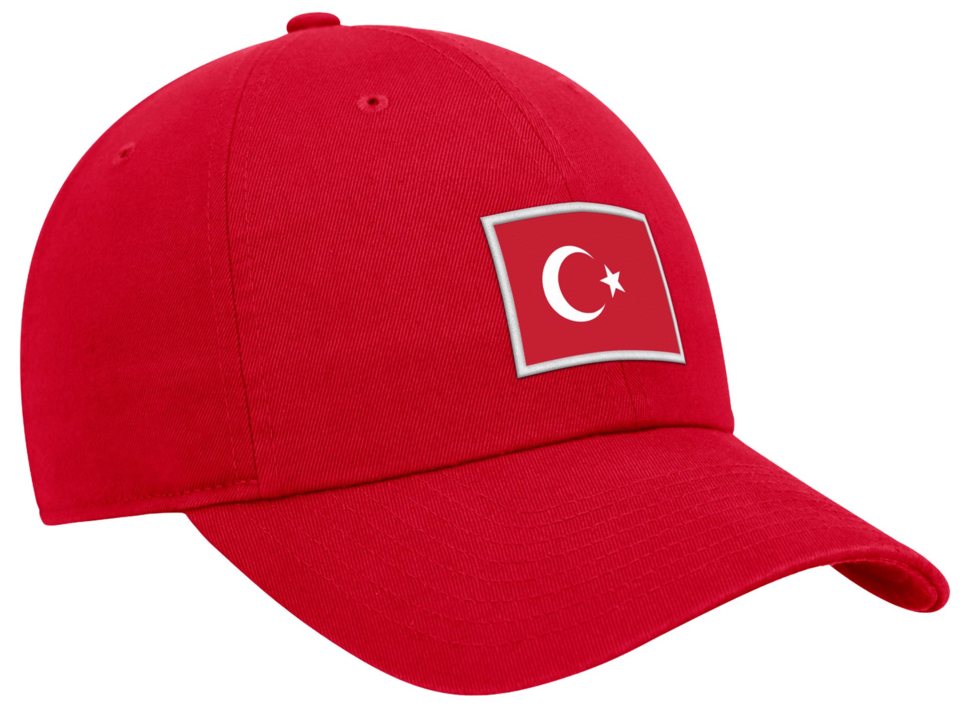 Nike Adult Turkey 2026 Red Core Crest Adjustable Dad Hat product image