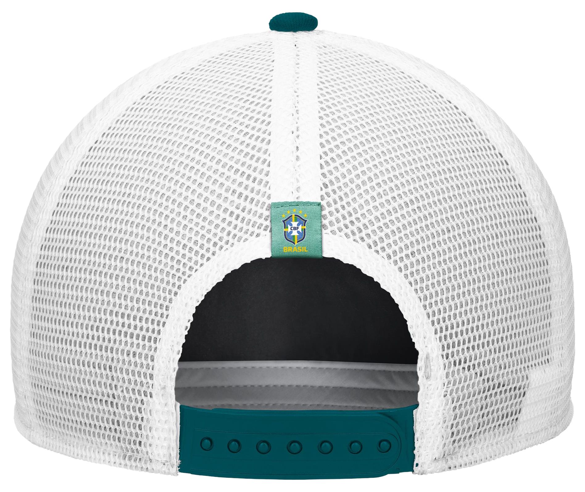 Nike Adult Brazil 2026 Green Wordmark Adjustable Trucker Hat product image
