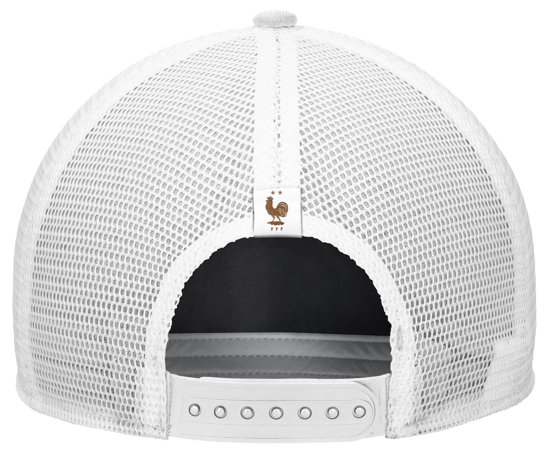 Nike Adult France 2026 White Wordmark Adjustable Trucker Hat product image