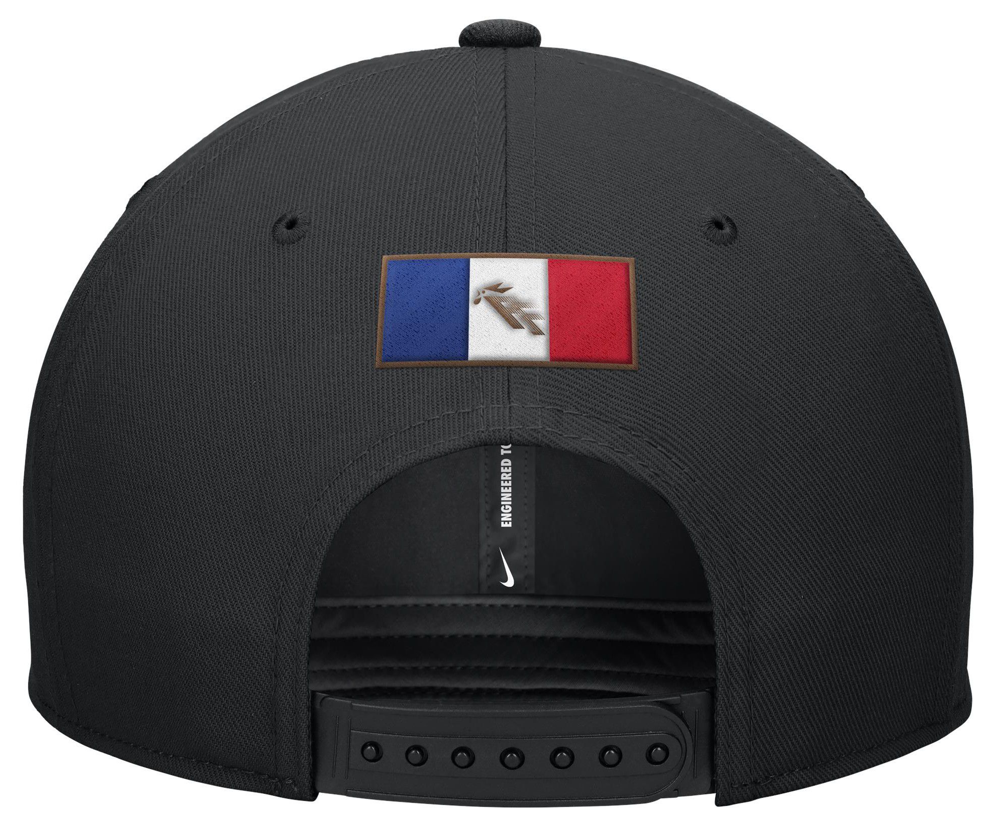 Nike Adult France Black Team Crest Dad Hat product image