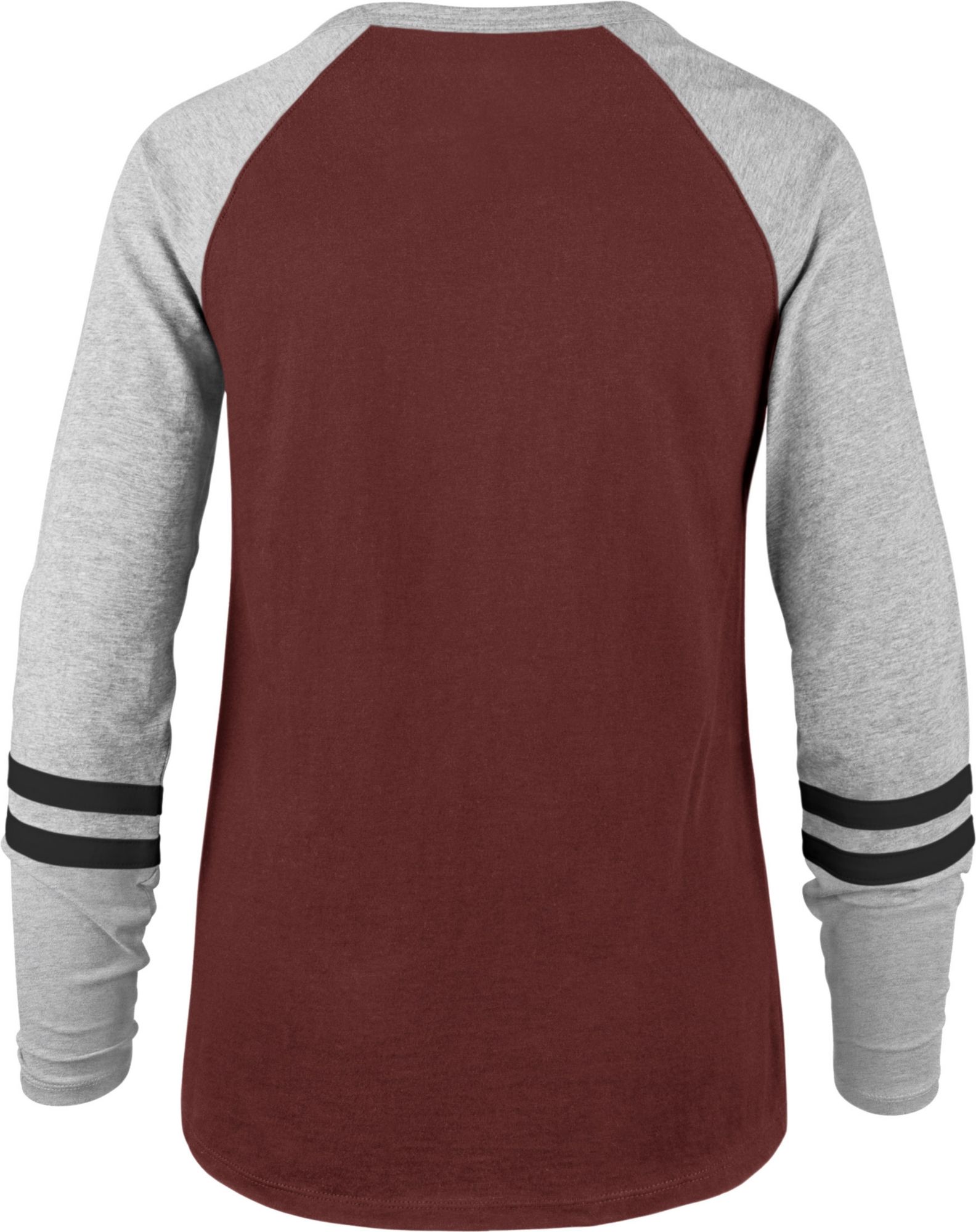 ‘47 Women's Alabama Crimson Tide Crimson Lace-Up Long Sleeve T-Shirt product image