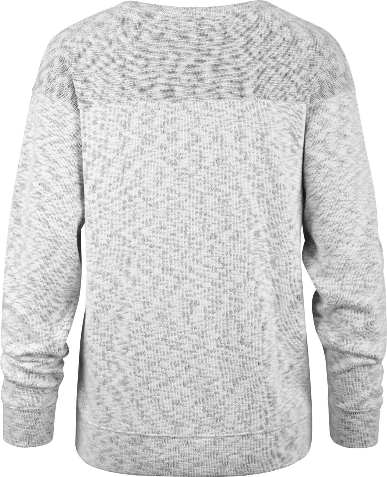 ‘47 Women's Alabama Crimson Tide White Crew Pullover Sweatshirt product image