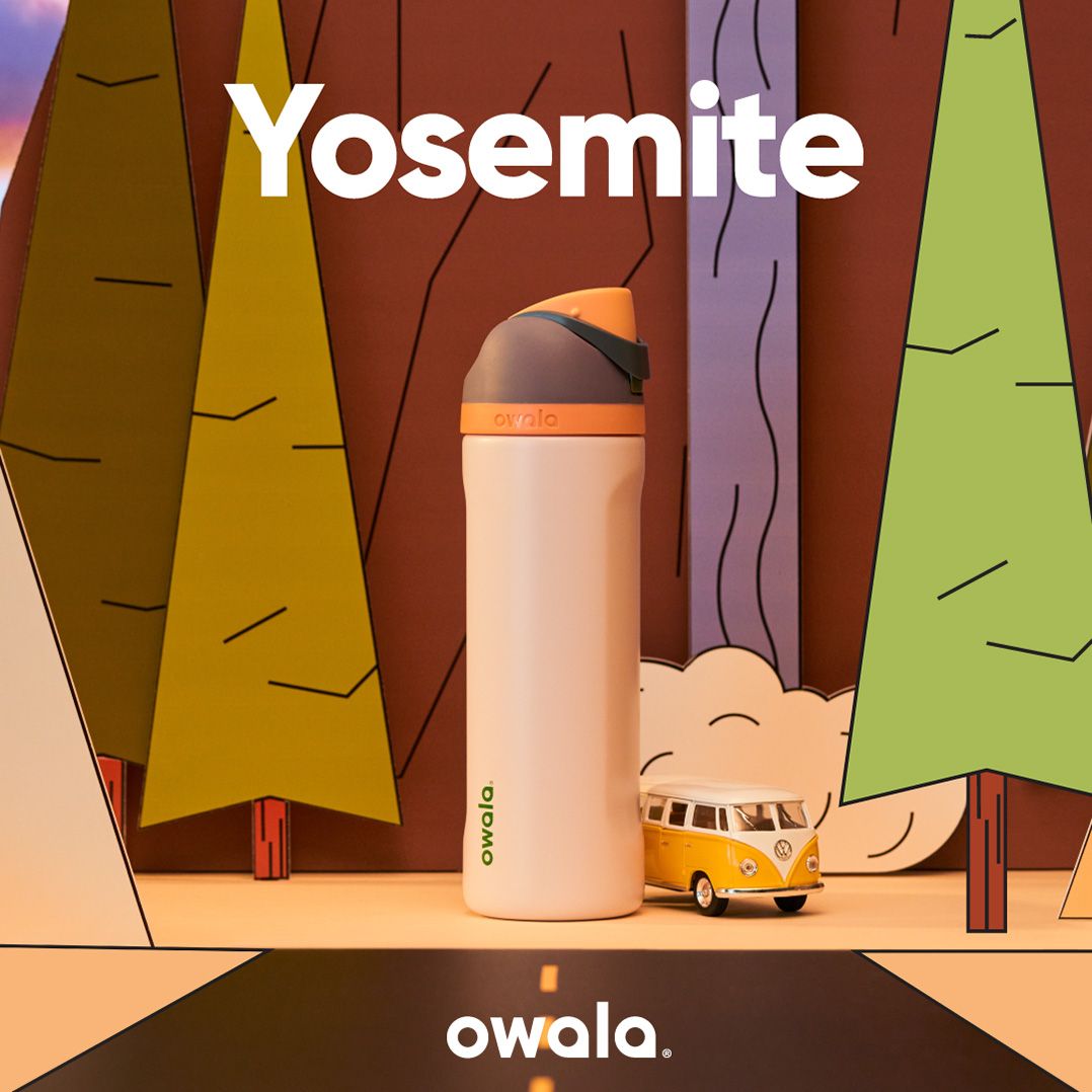 Owala 24 oz. National Parks FreeSip Stainless Steel Water Bottle product image