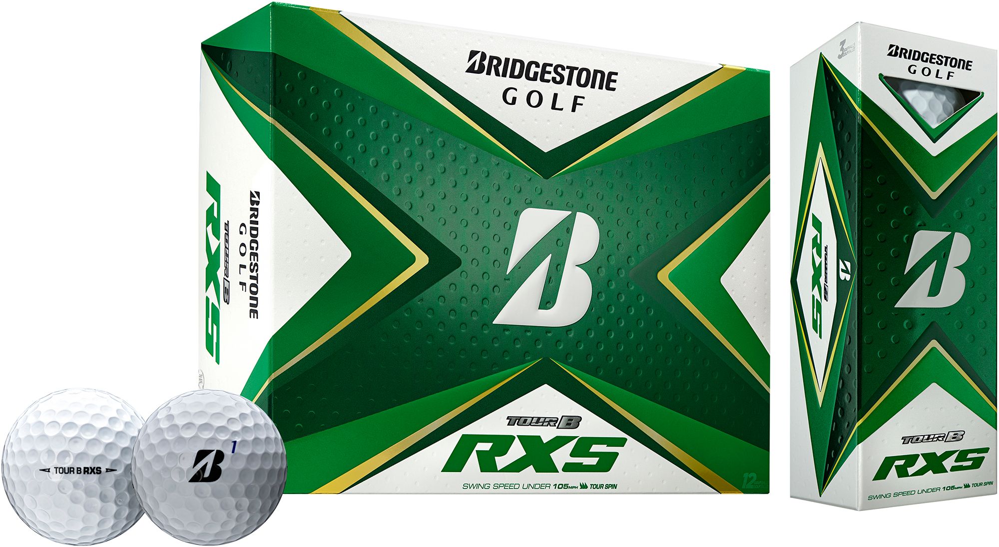 Bridgestone 2020 TOUR B RXS Golf Balls product image