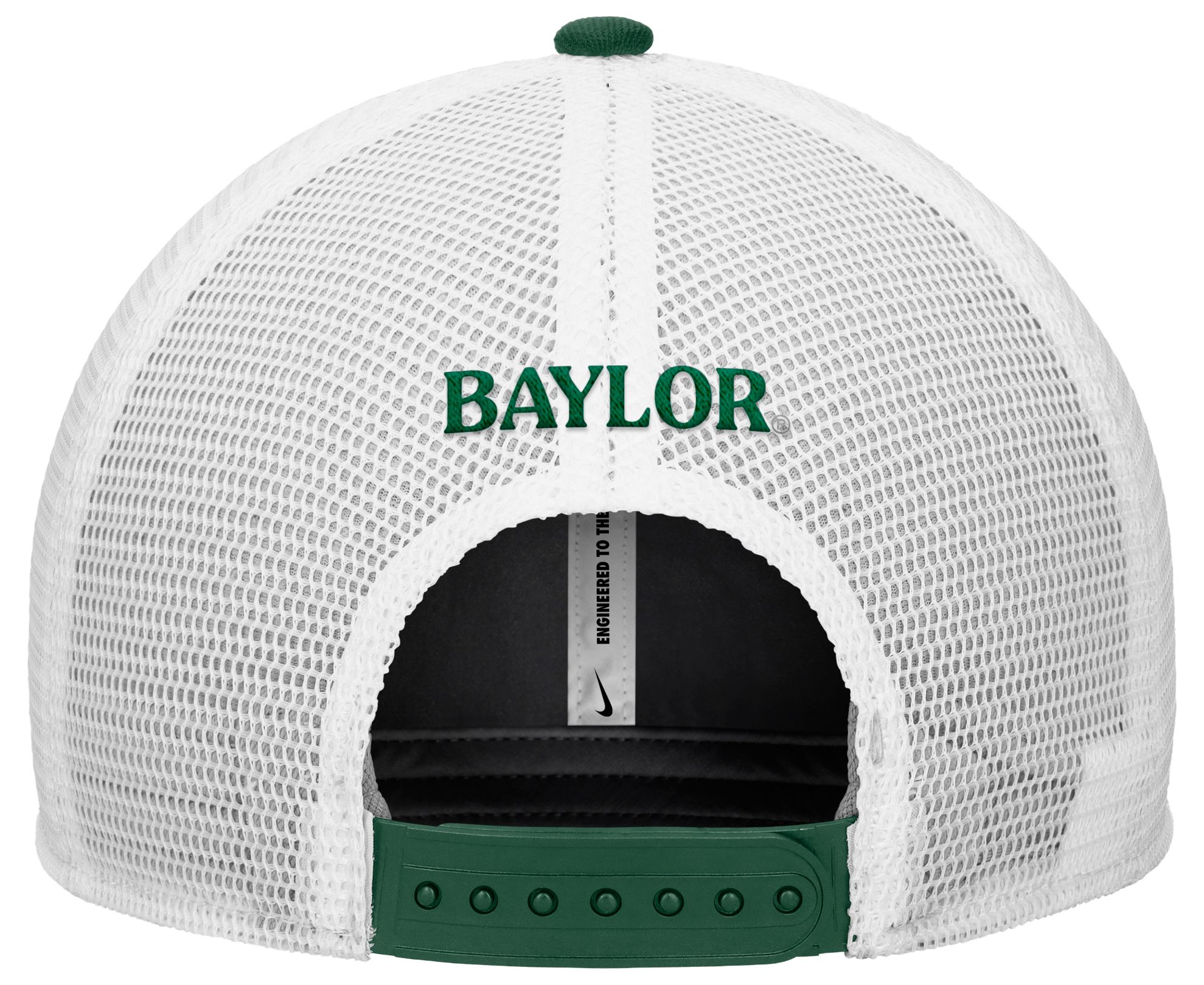 Nike Adult Baylor Bears Gorge Green Rise Logo Swoosh Trucker Hat product image