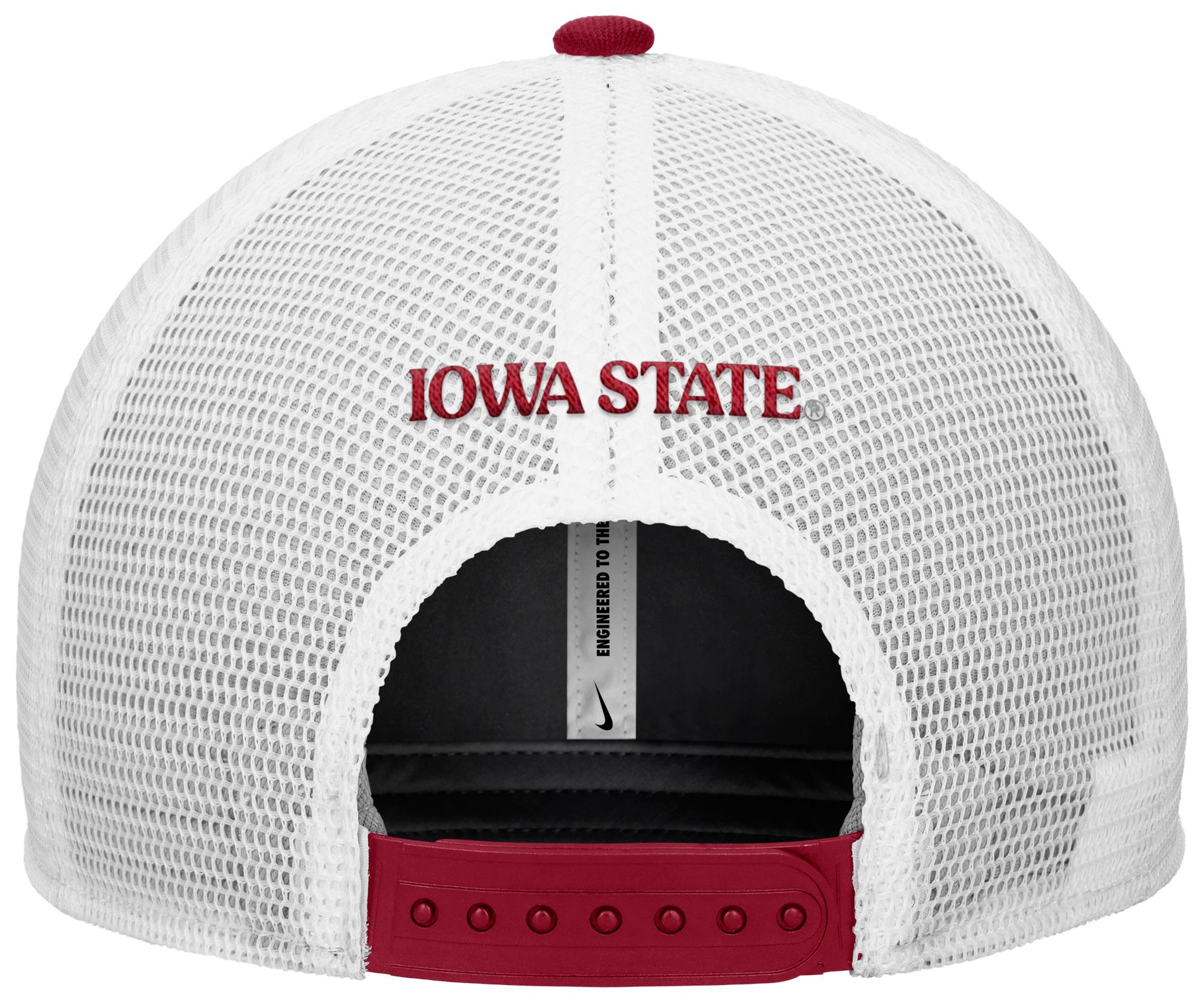 Nike Adult Iowa State Cyclones Team Crimson Rise Logo Swoosh Trucker Hat product image