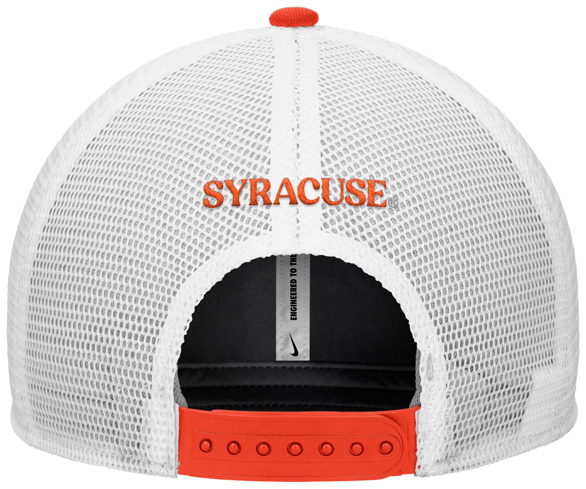 Nike Adult Syracuse Orange Team Orange Rise Logo Swoosh Trucker Hat product image