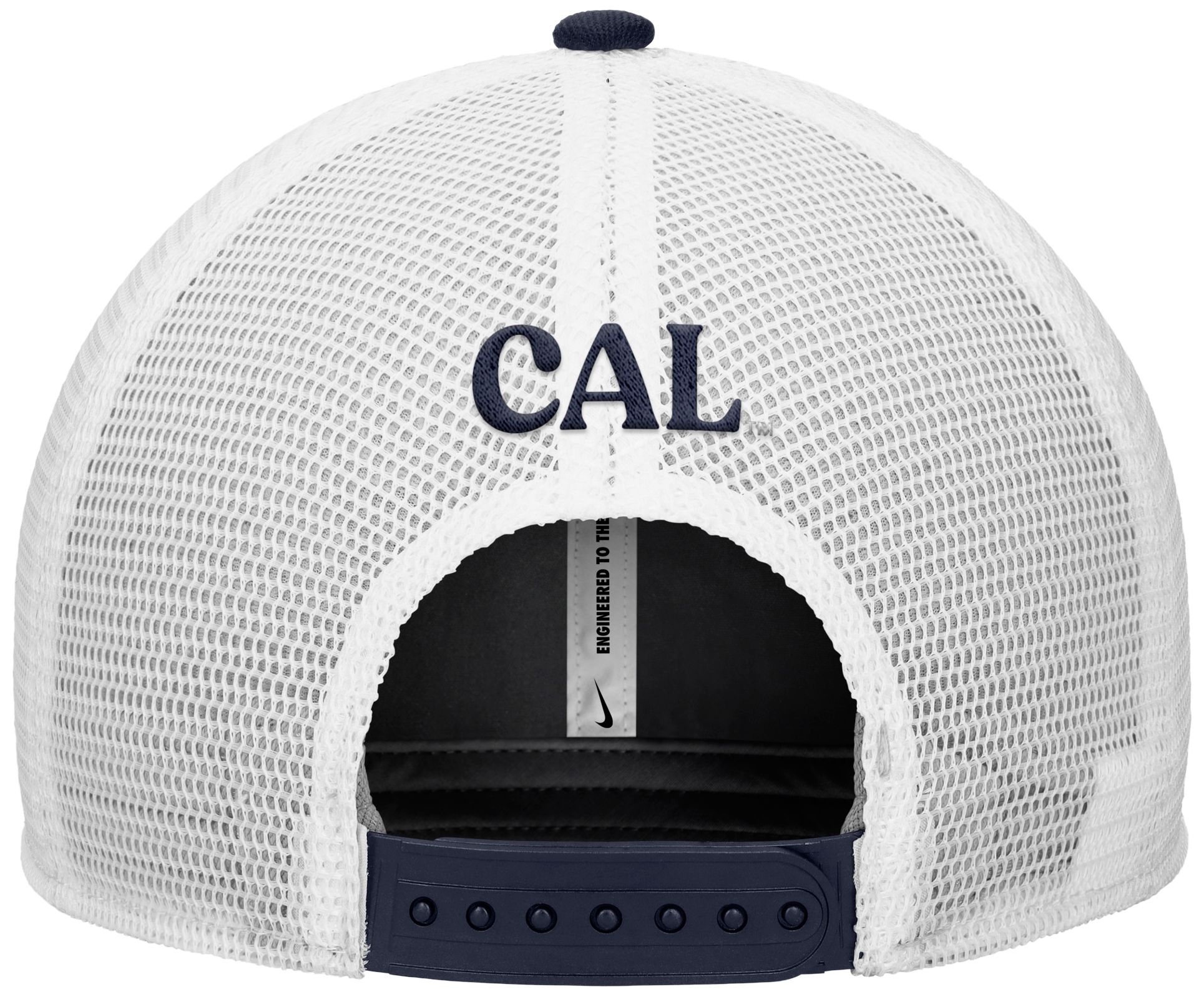 Nike Adult Cal Golden Bears Navy Rise Logo Swoosh Trucker Hat product image