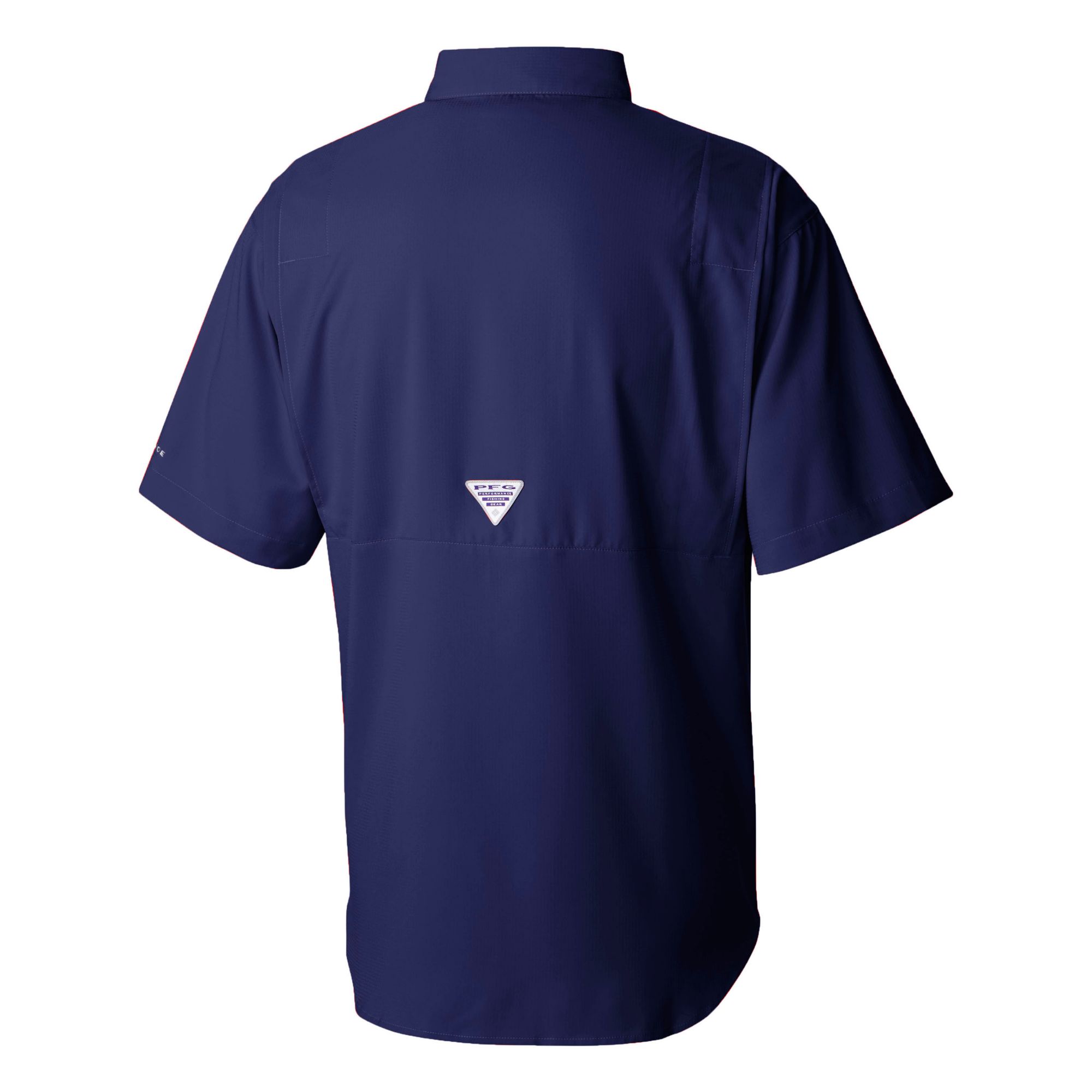 Columbia Men's Atlanta Braves Navy Logo Tamiami Shirt product image