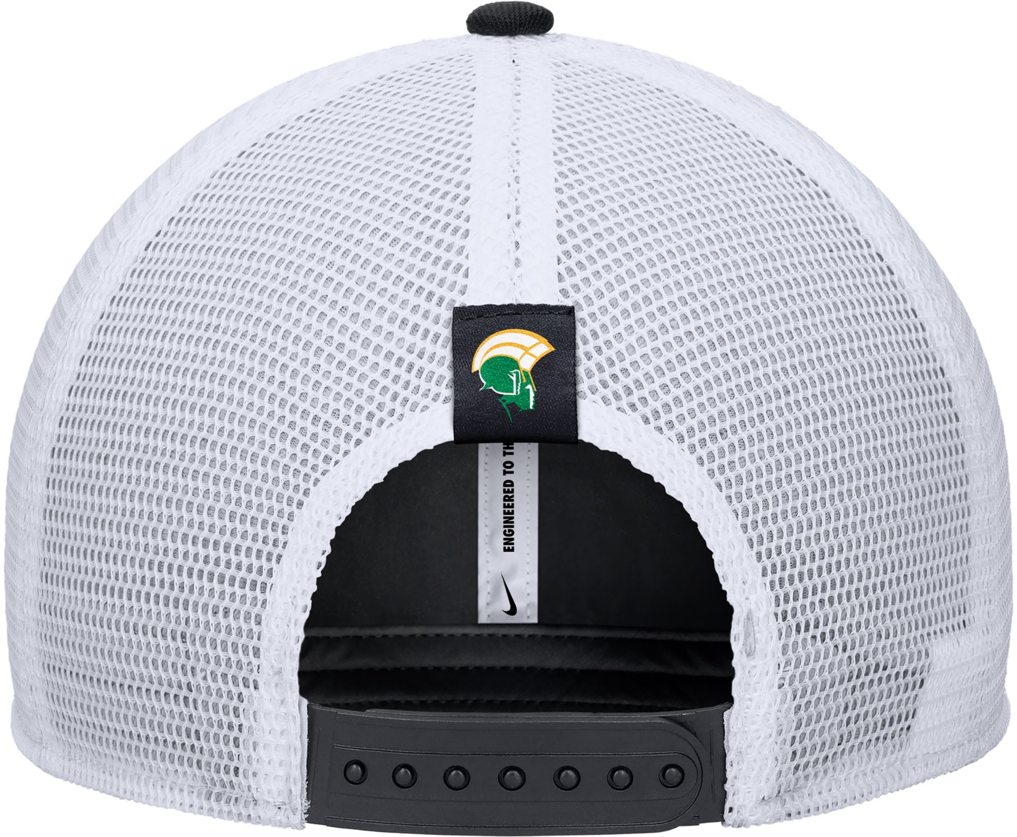 Nike Men's Norfolk State Spartans Black Wordmark Rise Adjustable Trucker Hat product image
