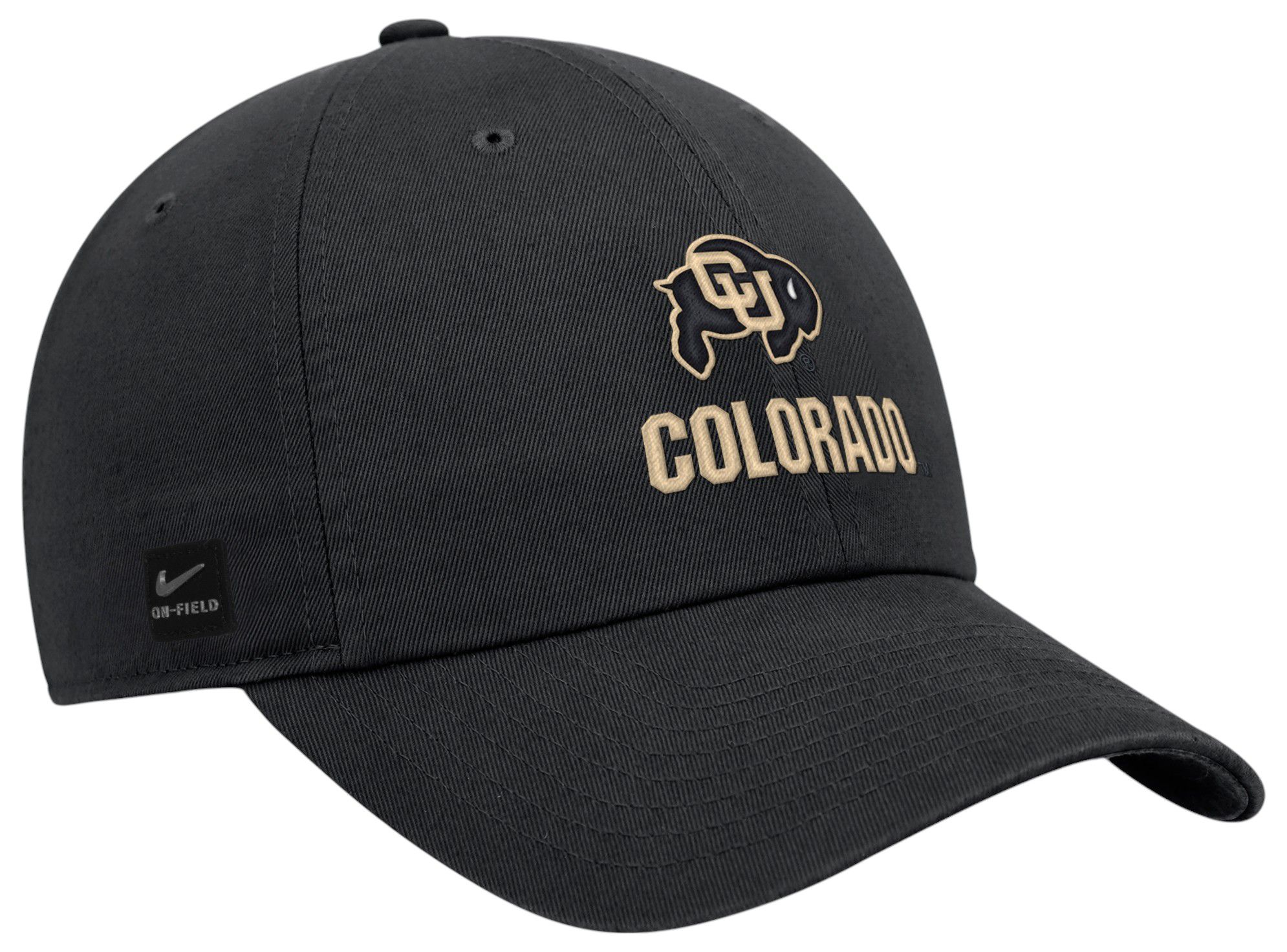 Nike Adult Colorado Buffaloes Black Club Gameday Adjustable Hat product image