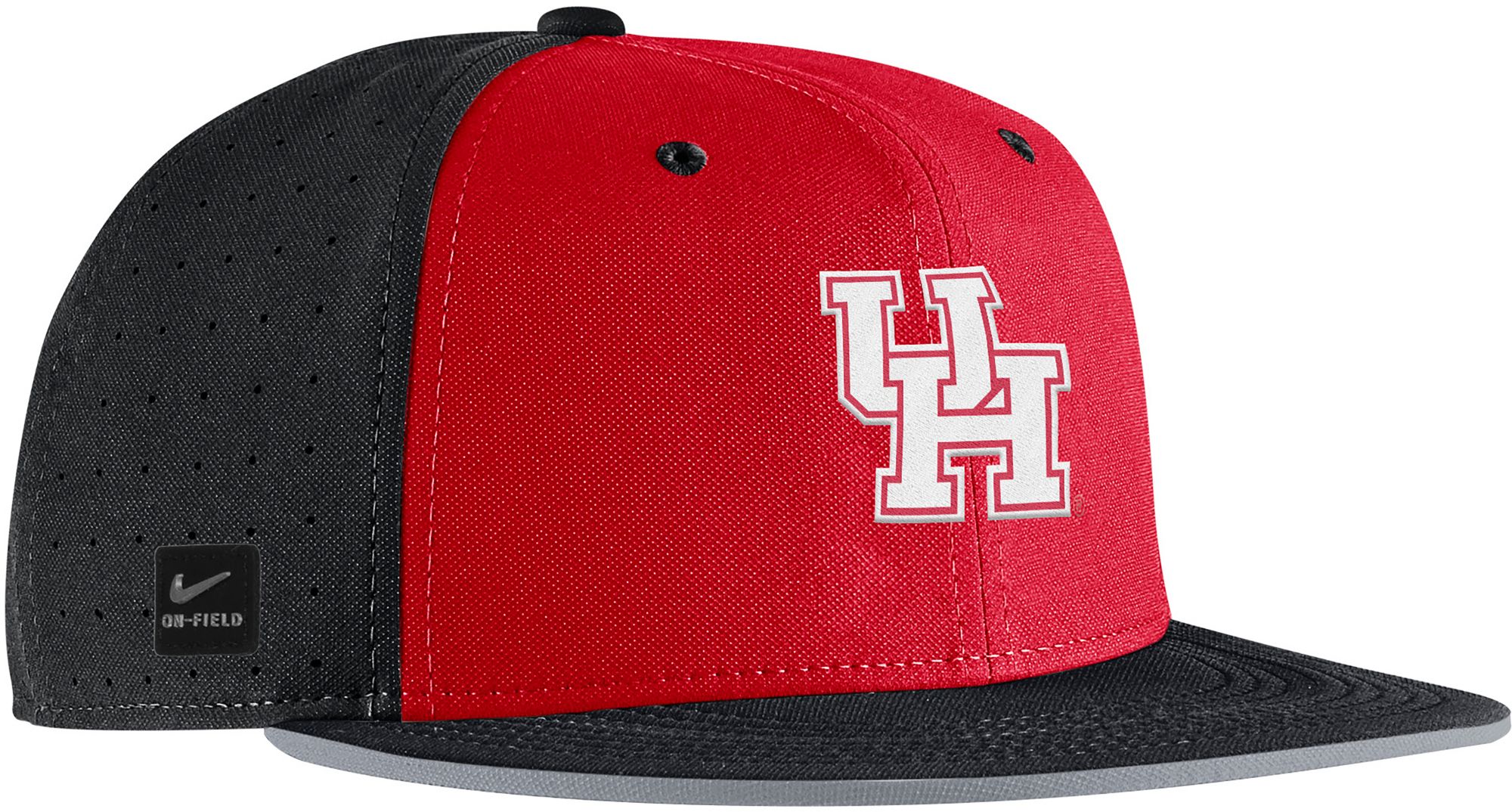 Nike Adult Houston Cougars Black Aero True Baseball Fitted Hat product image