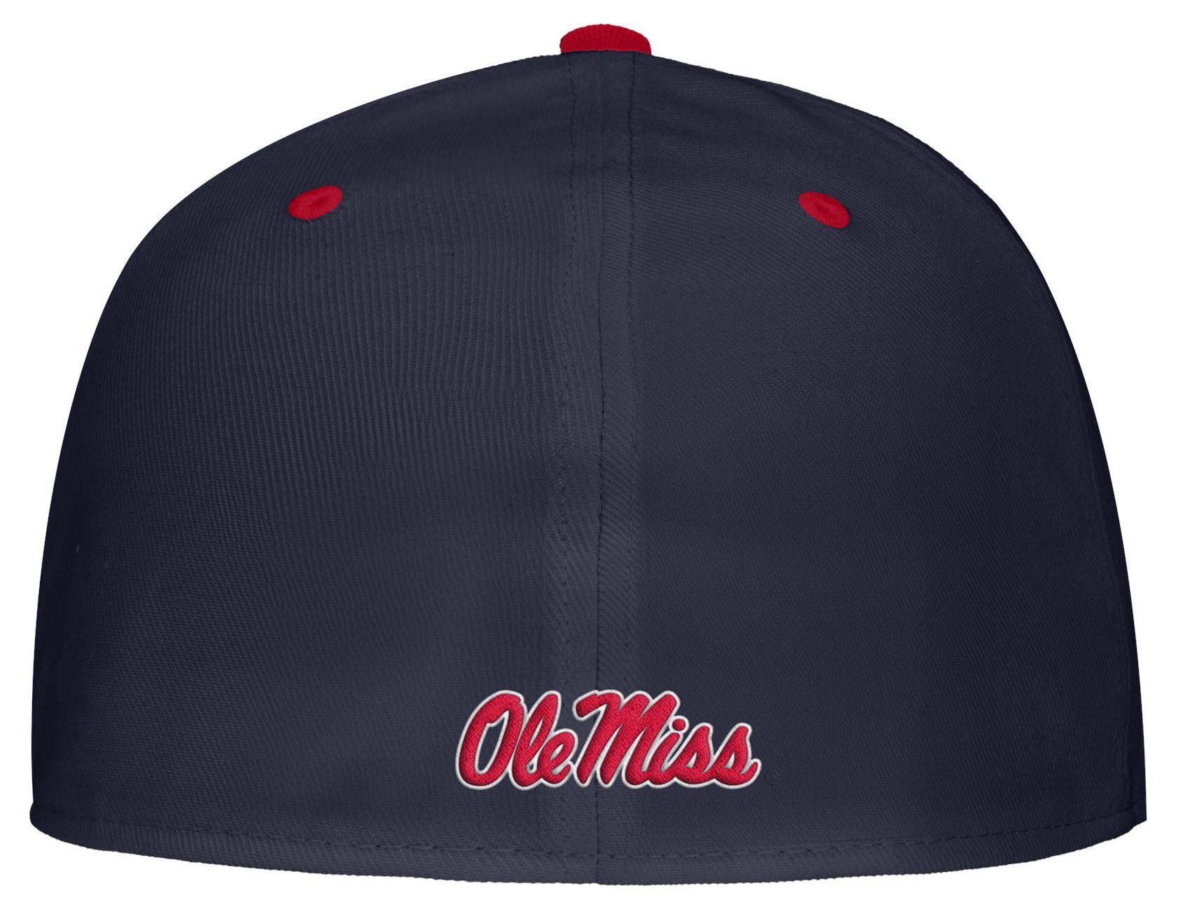 Nike Adult Ole Miss Rebels Navy Aero Fitted Hat product image