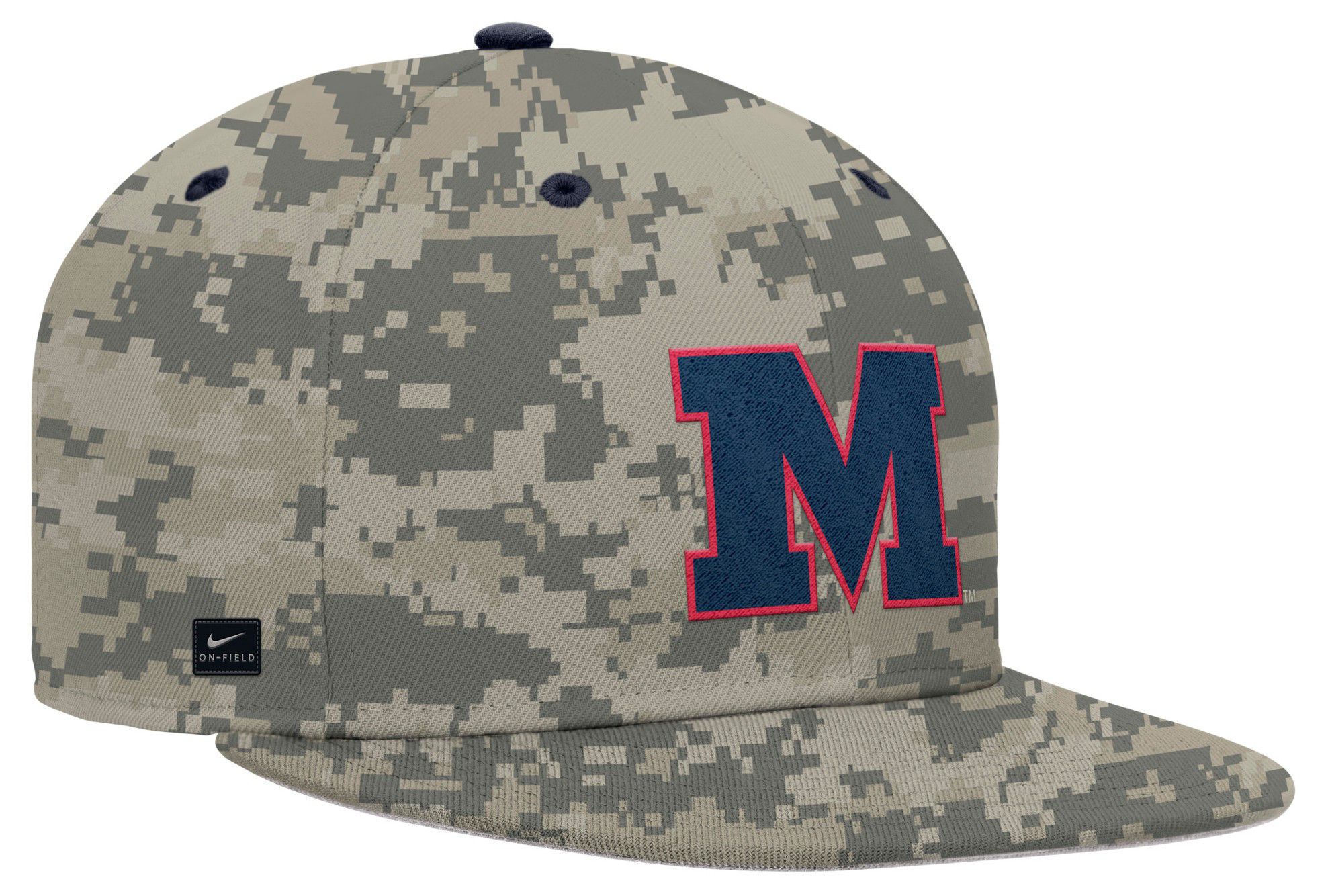 Nike Adult Oklahoma State Cowboys Camo Aero Fitted Hat product image