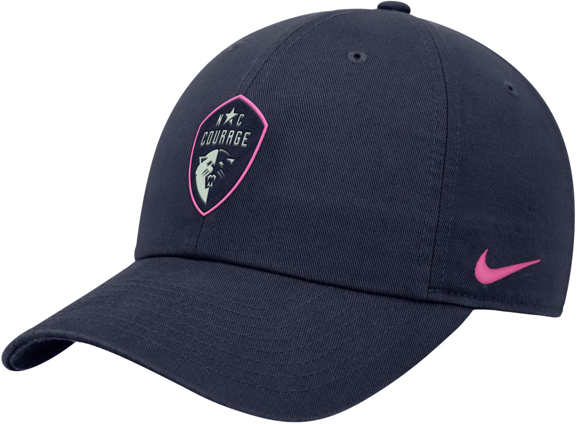 Nike Adult North Carolina Courage Navy 2026 Adjustable Hat product image