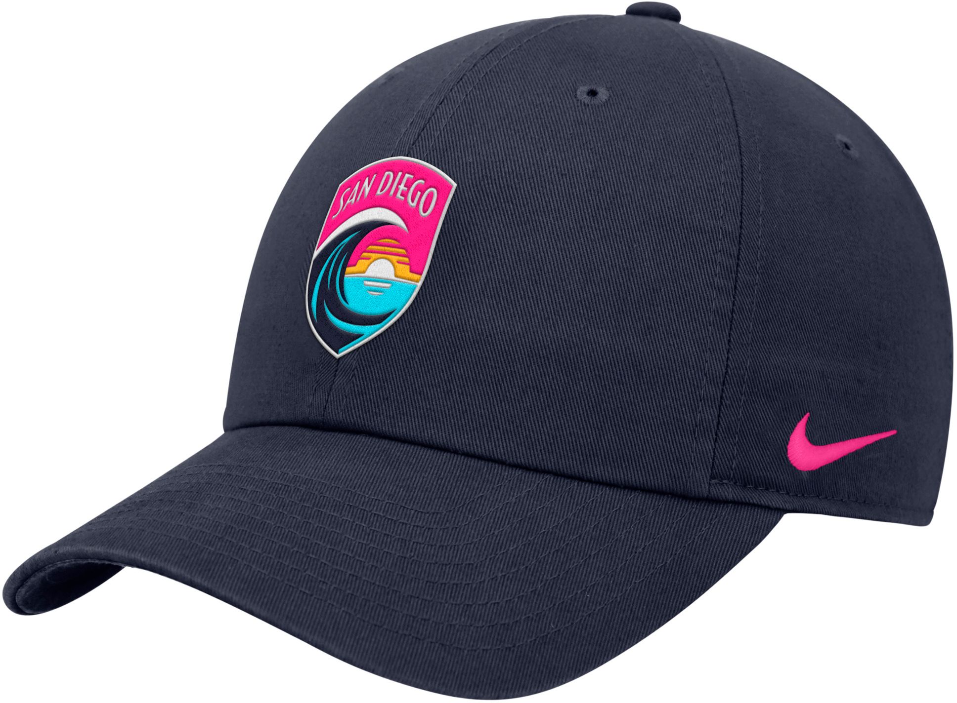Nike Adult San Diego Wave Navy 2026 Adjustable Hat product image