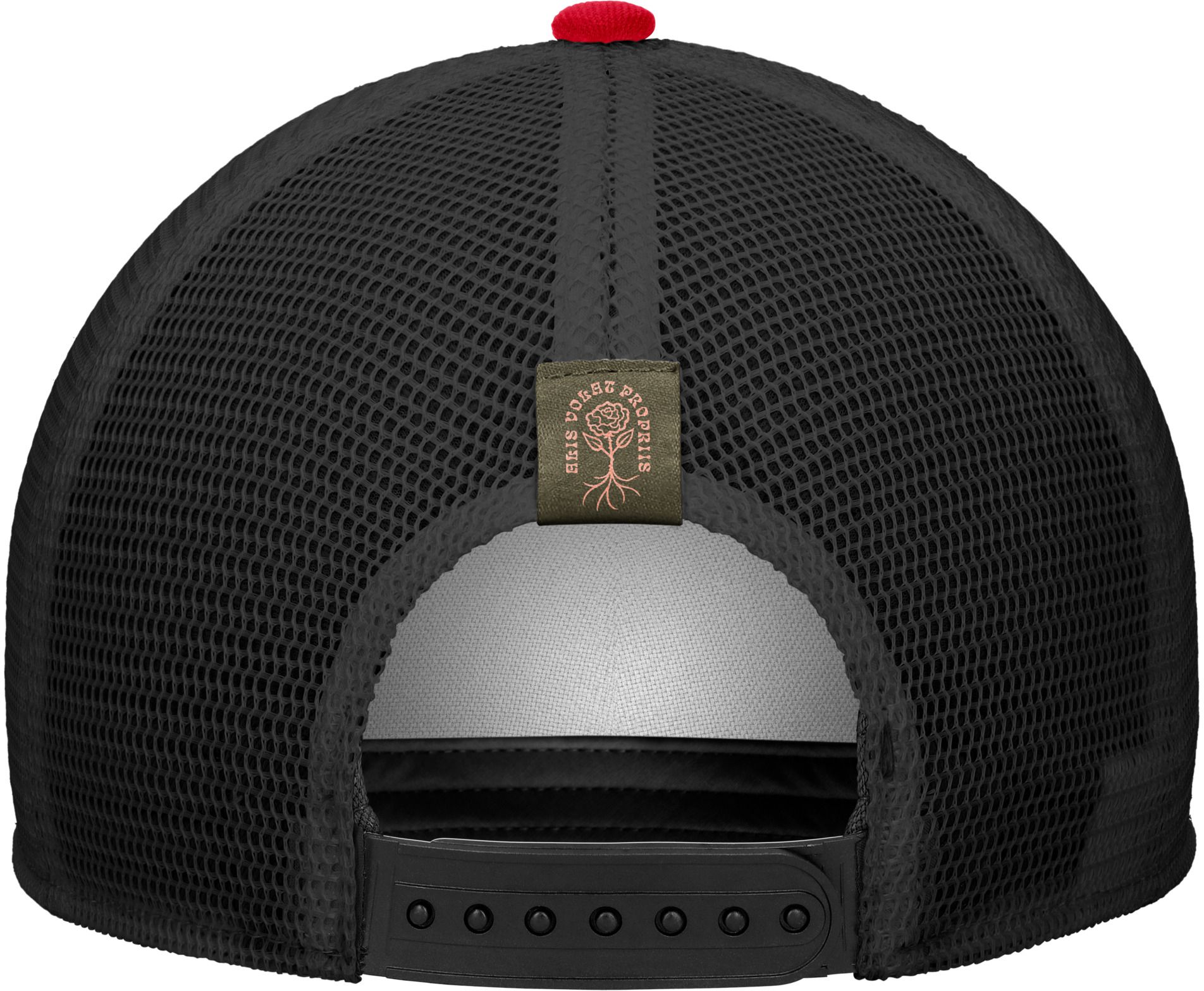 Nike Adult Portland Thorns 2026 Black All Over Print Adjustable Trucker Hat product image