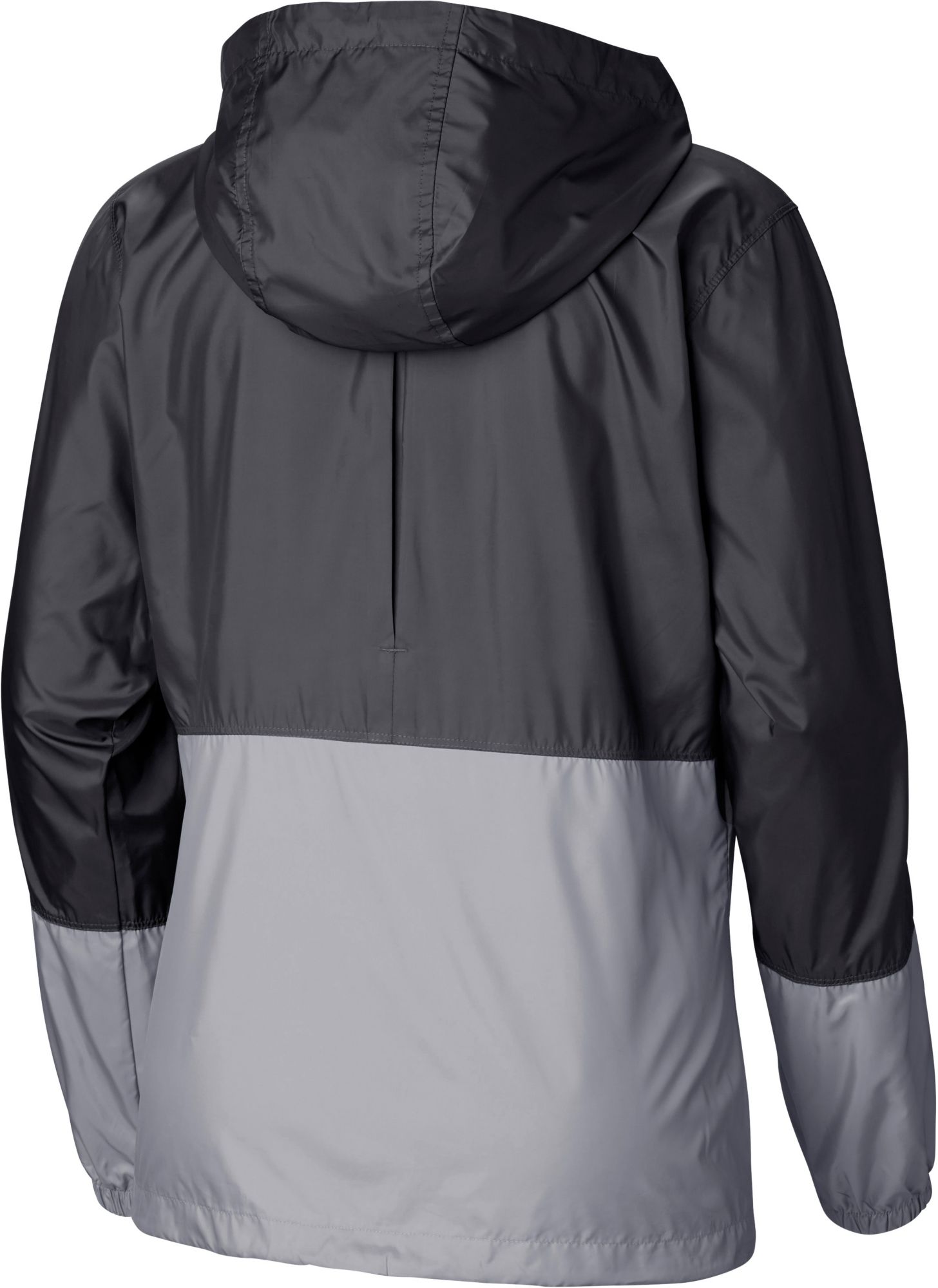Columbia Women's Charlotte FC Black Flash Forward Camo Windbreaker product image