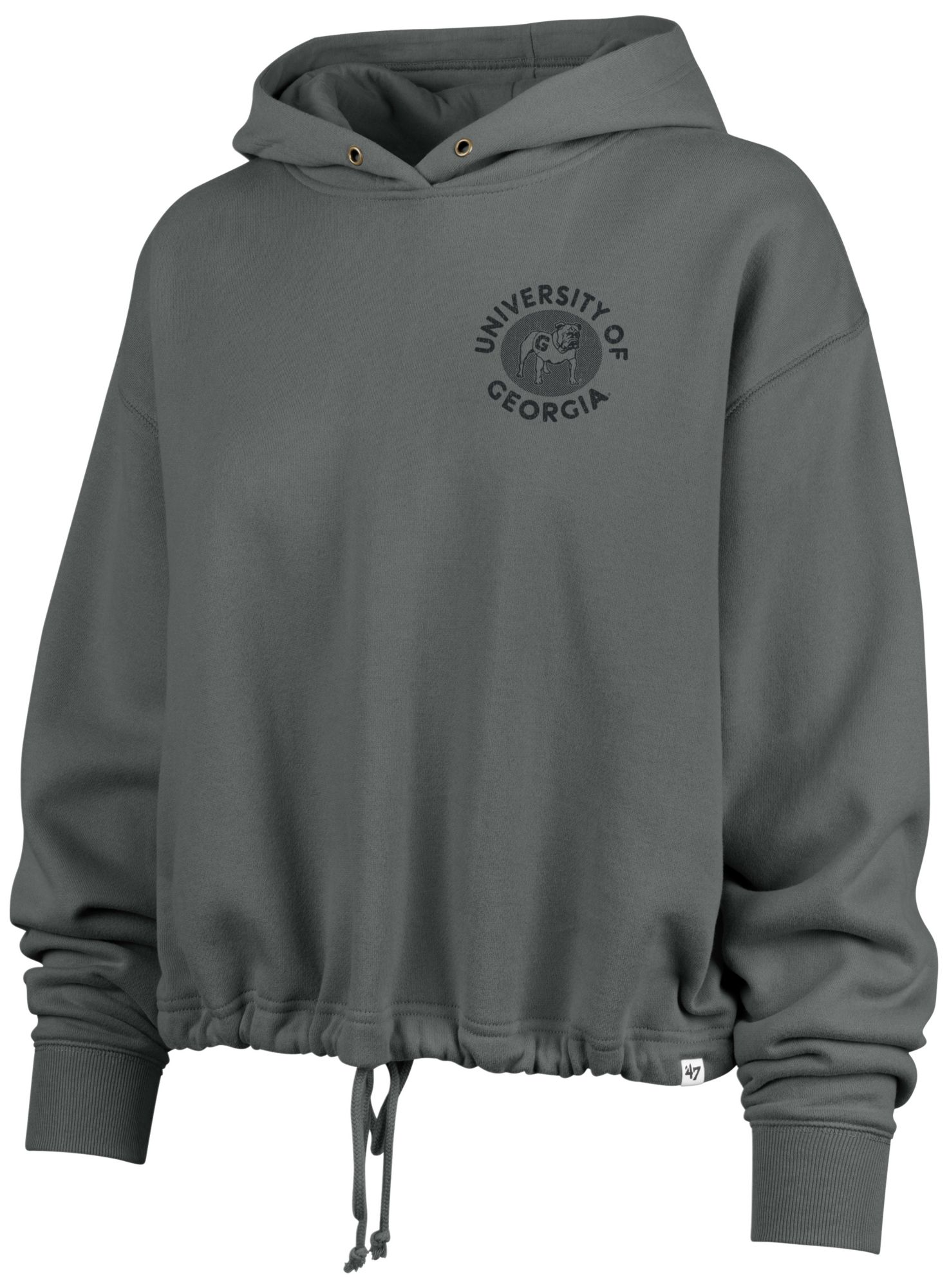 '47 Women's Georgia Bulldogs Grey Luminance Sweatshirt product image