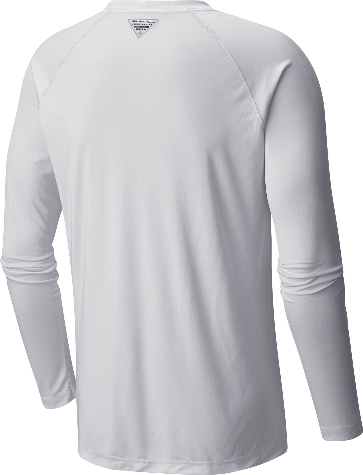 Columbia Men's Louisville Cardinals White Terminal Tackle Long Sleeve T-Shirt product image