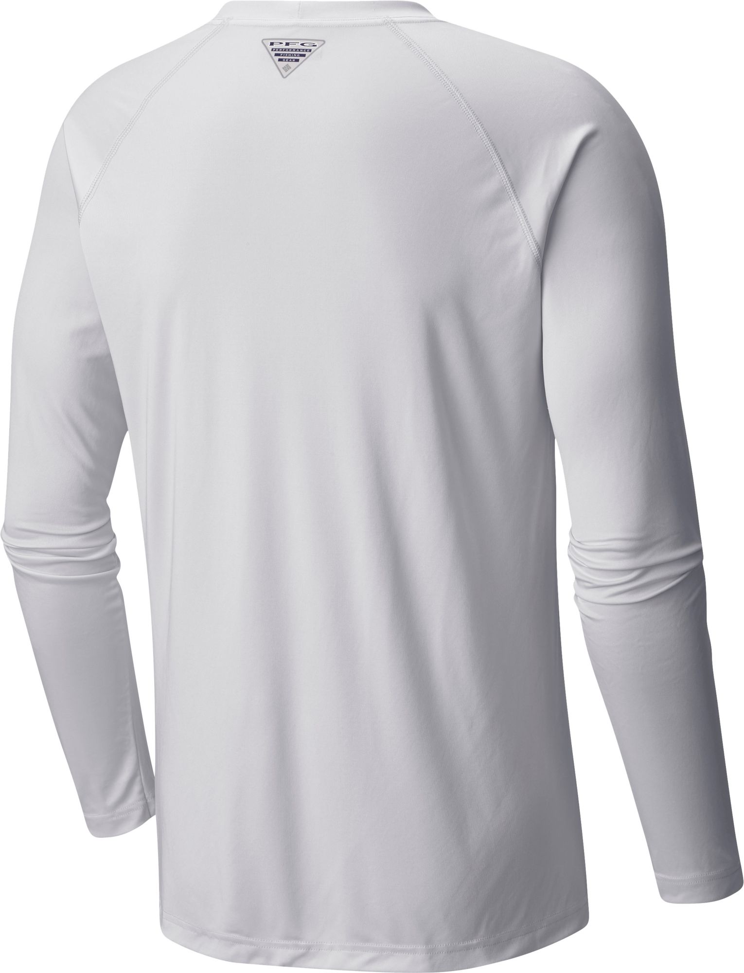 Columbia Men's Virginia Cavaliers Terminal Tackle Long Sleeve White T-Shirt product image