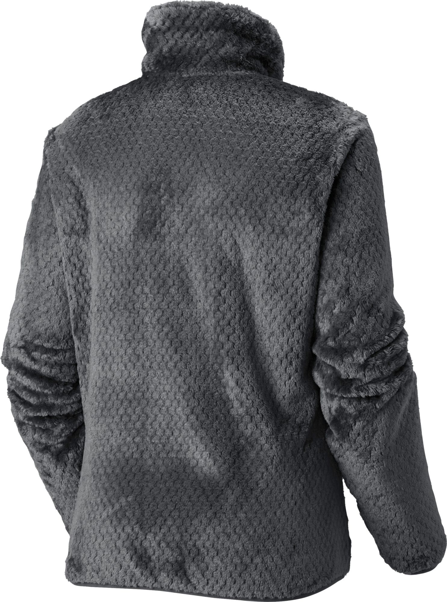 Columbia Women's Iowa State Cyclones Grey Fire Side Sherpa Full-Zip Jacket product image