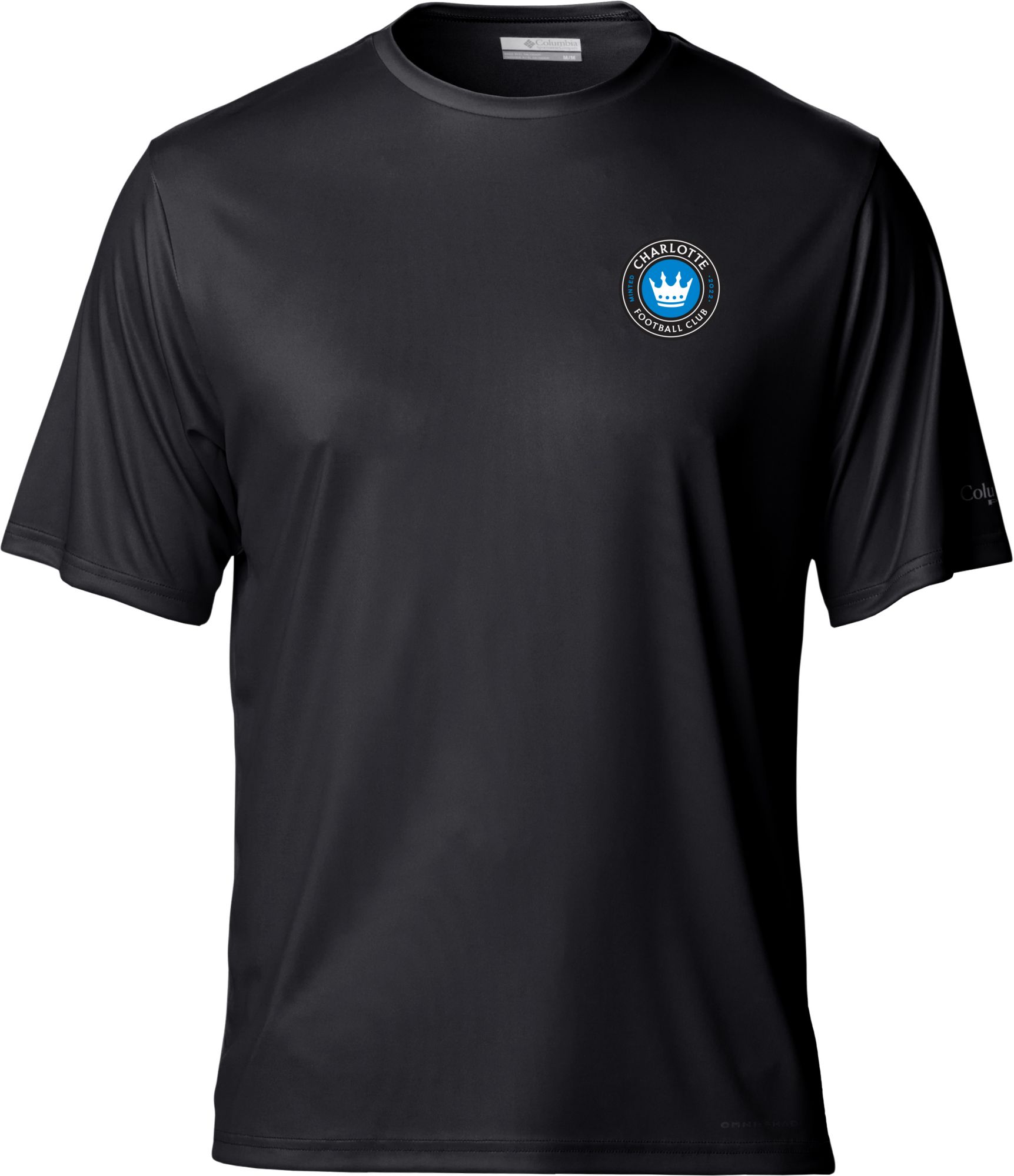 Columbia Charlotte FC Black Terminal Tackle Sleeve T-Shirt product image