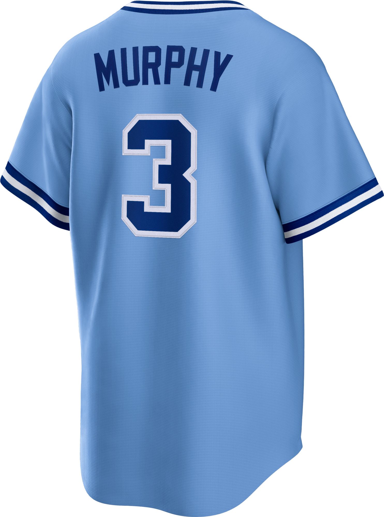 Dick's Sporting Goods Nike Men's Atlanta Braves Cooperstown Dale Murphy #3  Blue Cool Base Jersey