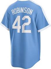 Nike / Men's Los Angeles Dodgers Jackie Robinson #42 White T-Shirt