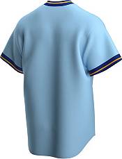 Nike Men's Milwaukee Brewers Cooperstown Blue Cool Base Jersey product image