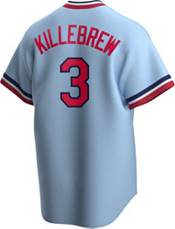 Nike Men's Minnesota Twins Harmon Killebrew #3 Blue Cooperstown V-Neck Pullover Jersey product image