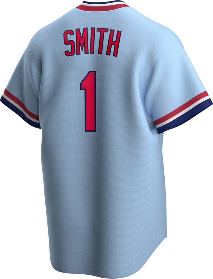 Men's St. Louis Cardinals #1 Ozzie Smith Authentic Black Fashion Baseball  Jersey