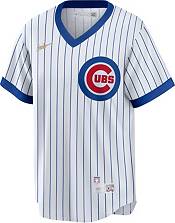Nike Men's Chicago Cubs Dansby Swanson #7 White Cool Base Jersey