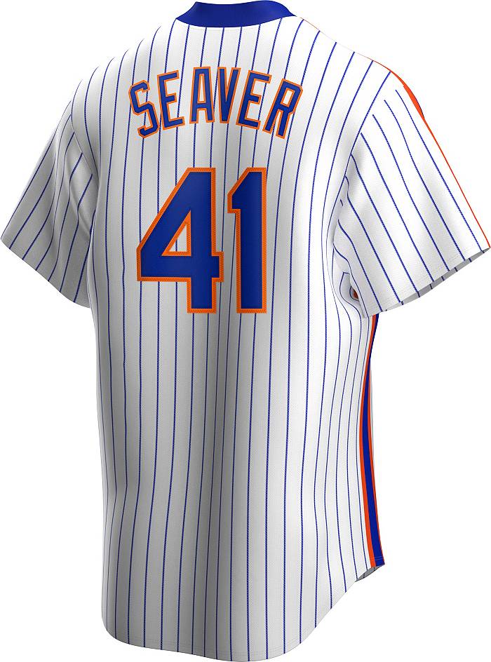 Nike Men's New York Mets Cooperstown Tom Seaver #41 White Cool Base Jersey