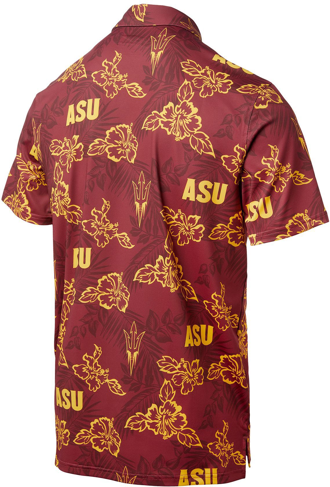 Reyn Spooner Men's Arizona State Sun Devils Maroon Performance Polo