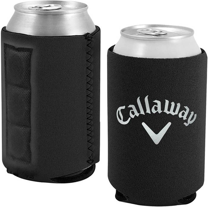 Carry-All Golf Cooler Bag with Ice Packs and Koozies - Black