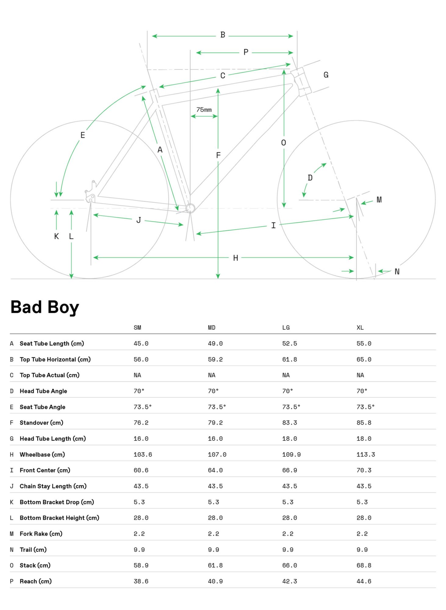 Cannondale Men's Bad Boy 1 Road Bike product image