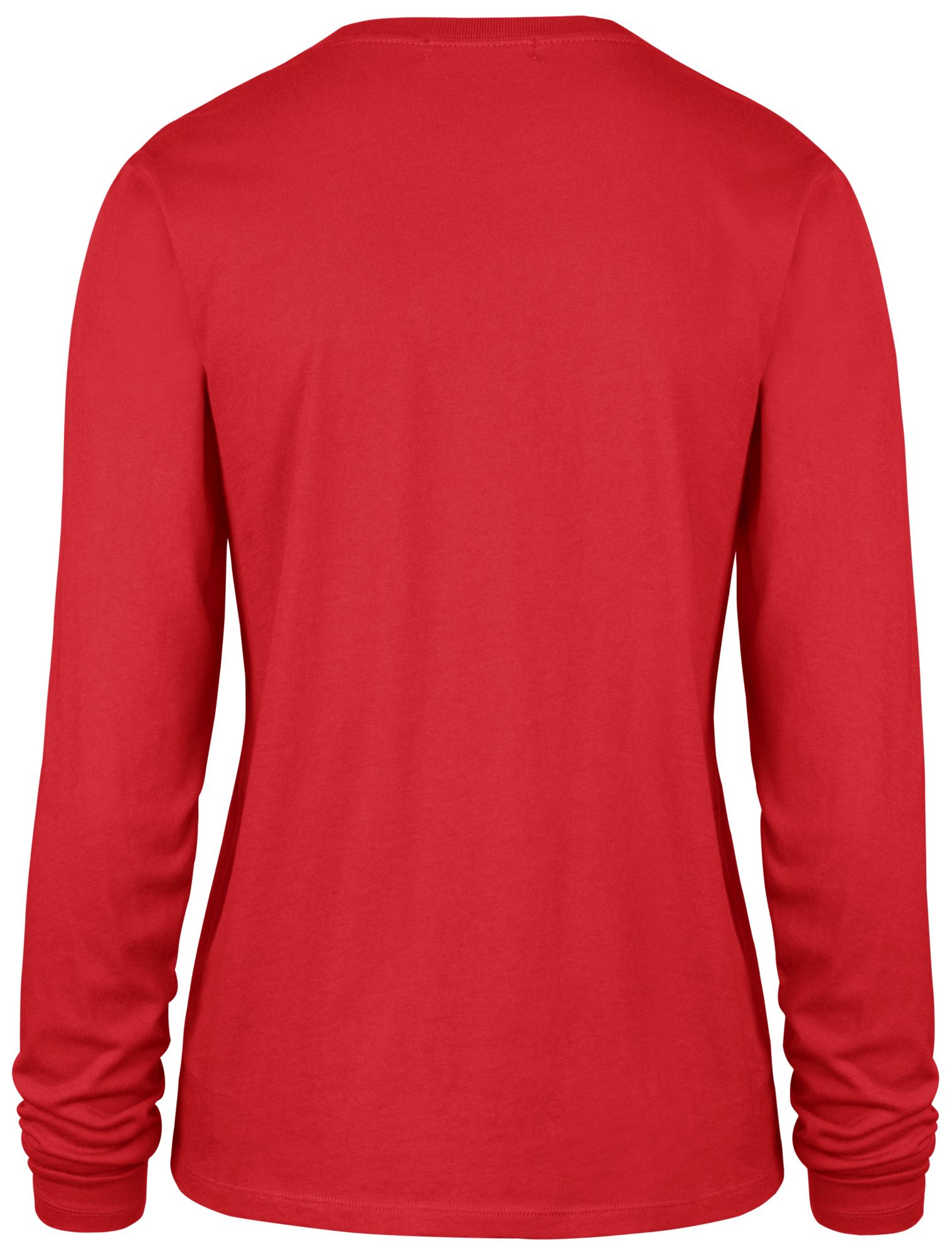 '47 Women's Ohio State Buckeyes Red Frankie Long Sleeve Shirt product image